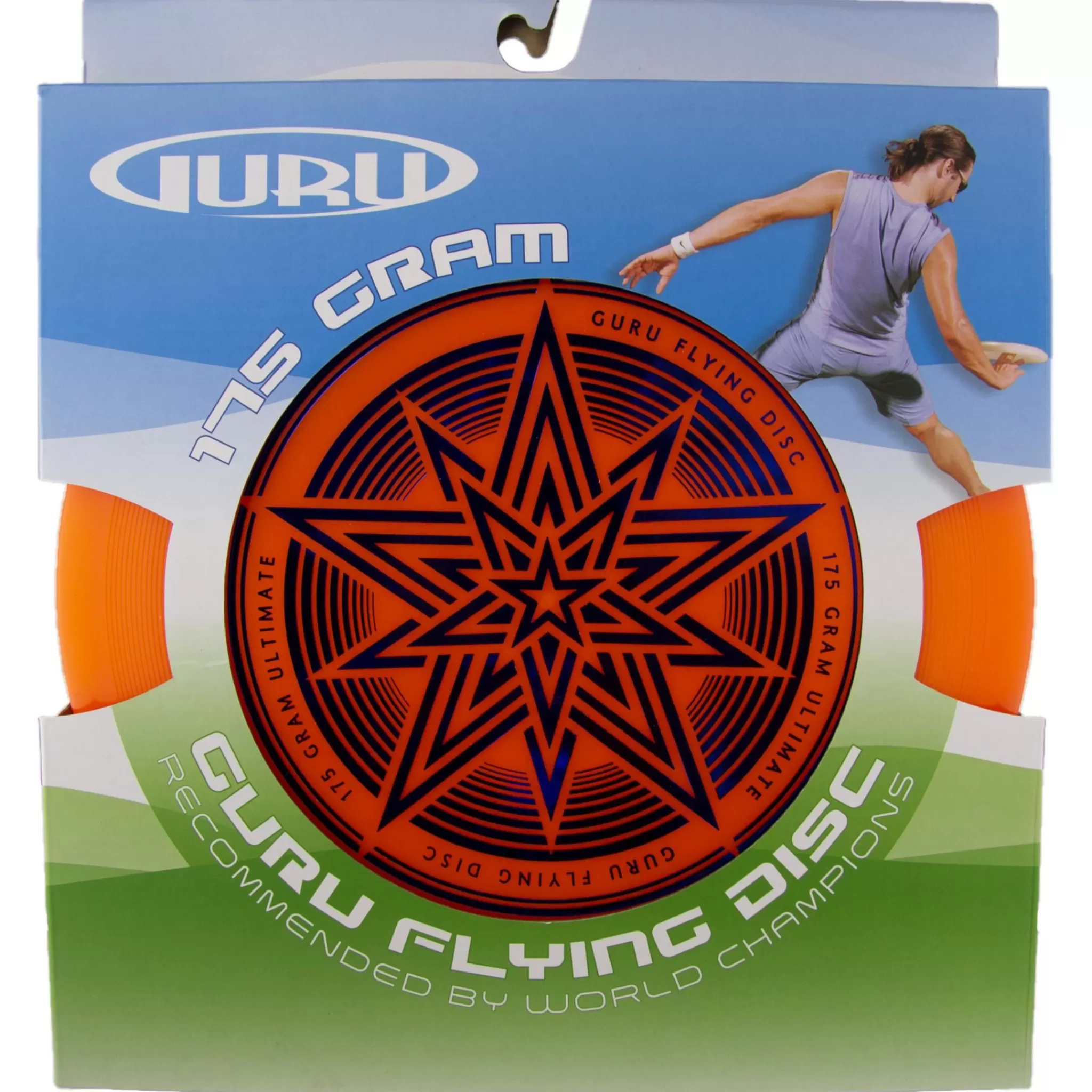 Clearance GURU SPORT 175 Gram Flying Disc, Frisbee