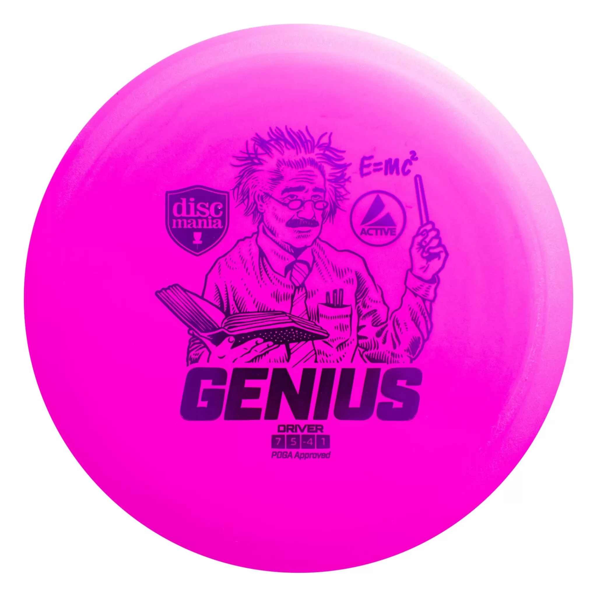 Cheap DISCMANIA Active Driver Genius Pink, Driver Frisbeegolf