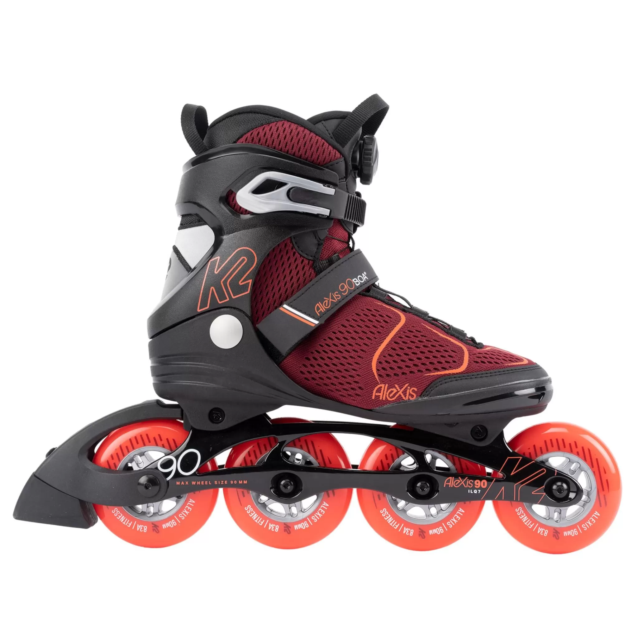 Fashion k2 Alexis 90 Boa M 22/23, Rulleskoyte Dame