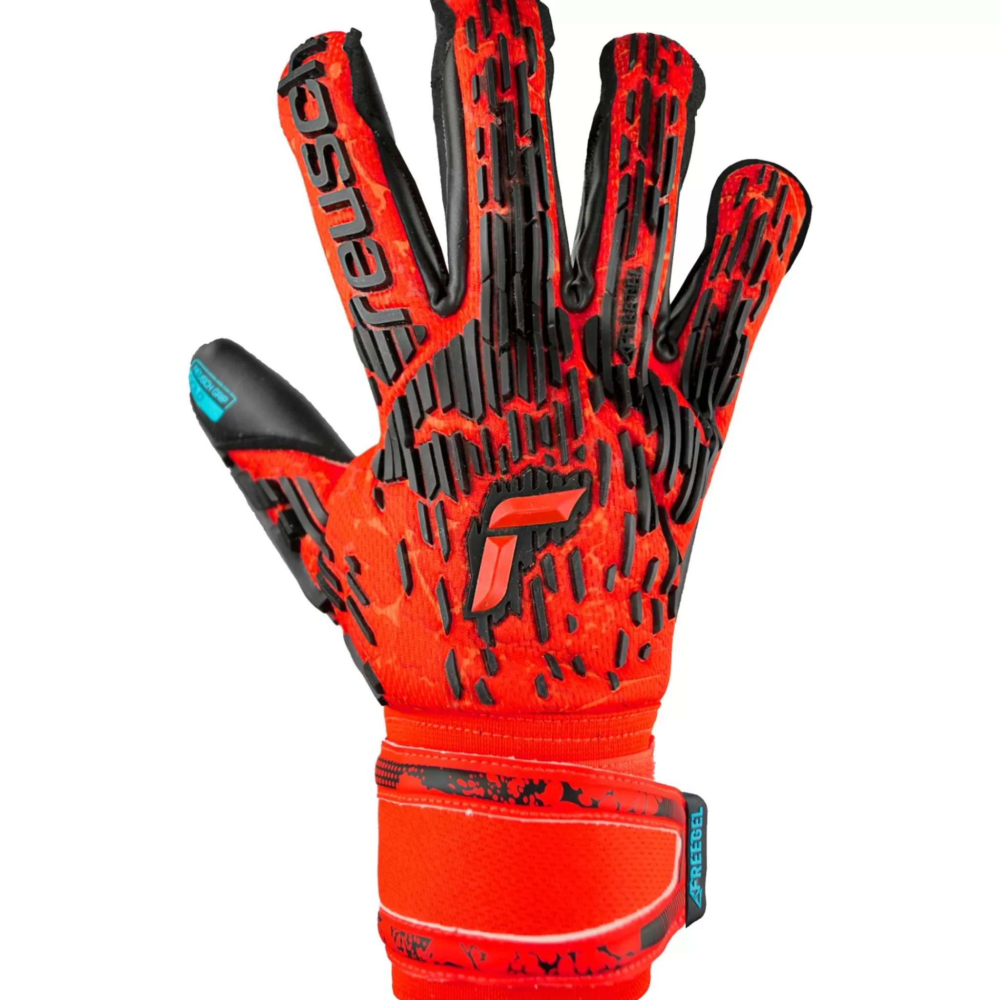 Best Reusch Attrakt Freegel Gold, Keeperhanske, Fotball, Voksen