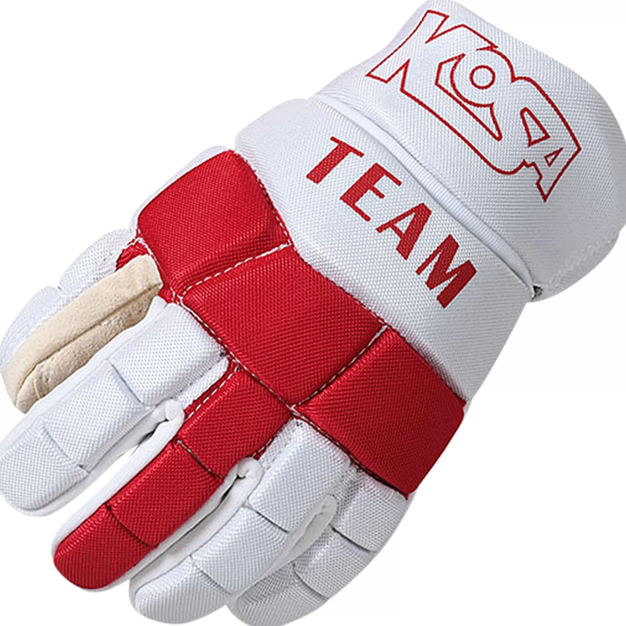 Fashion kosa Bandy Glove Team Red-20, Bandyhanske Senior