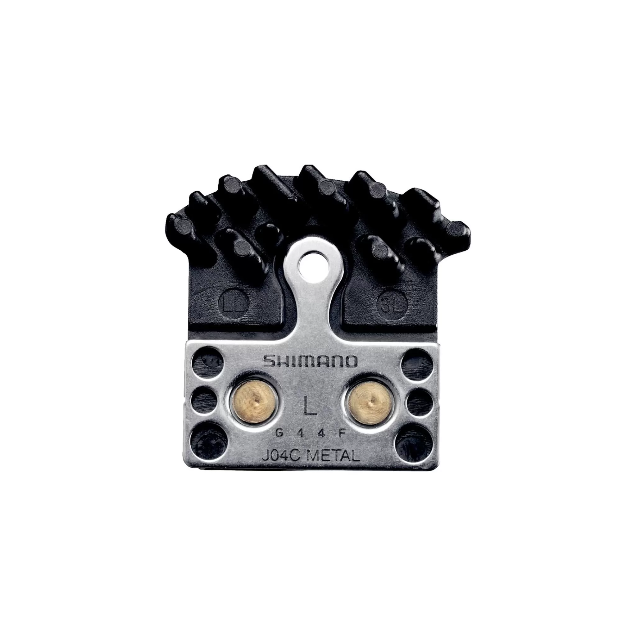 Cheap shimano Brake Pads Xtr-Deore Metal W/Cooling Ribs, Bremseklosser