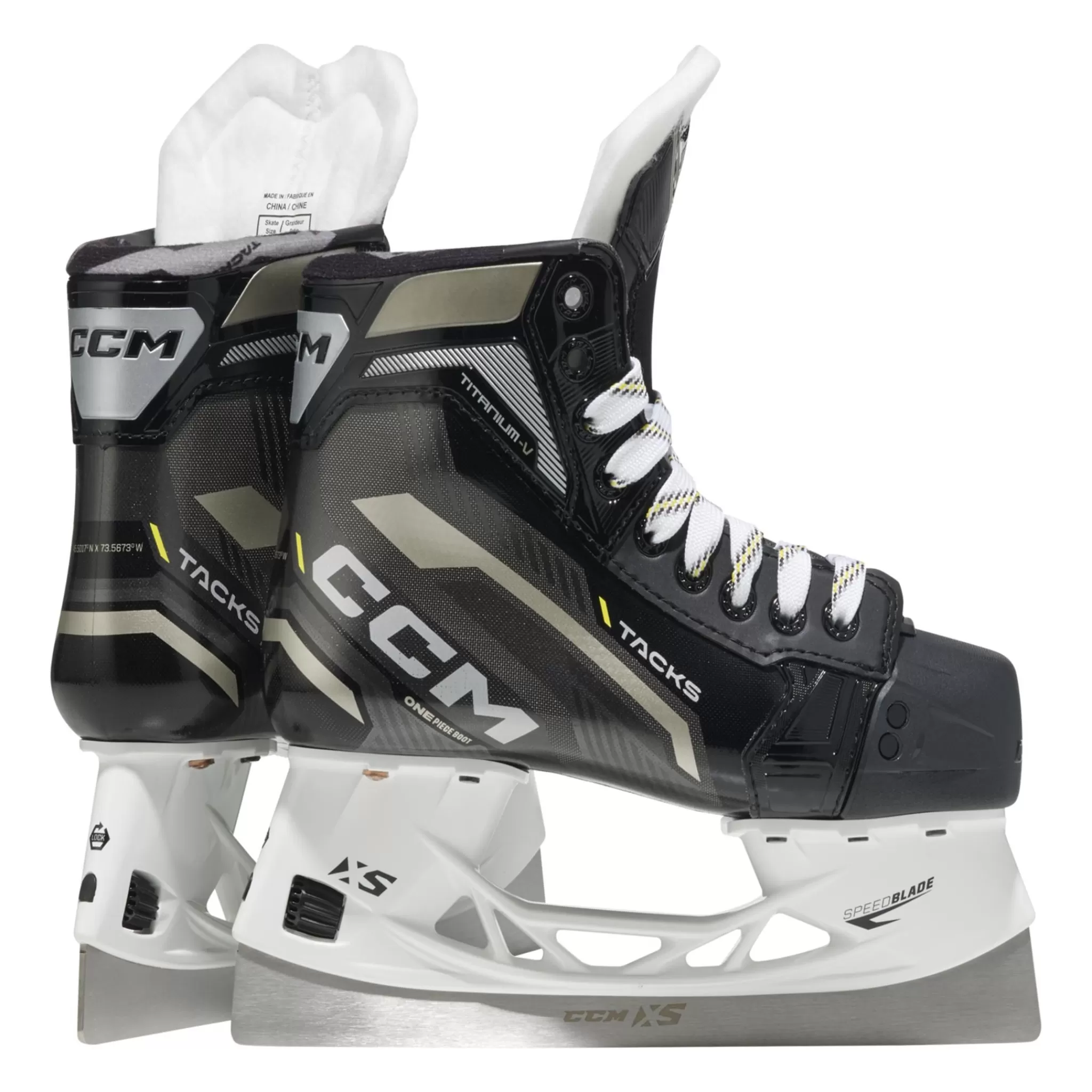 Cheap ccm Tacks Titanium V Bandy Skates Intermediate, Bandyskoyte Intermediate