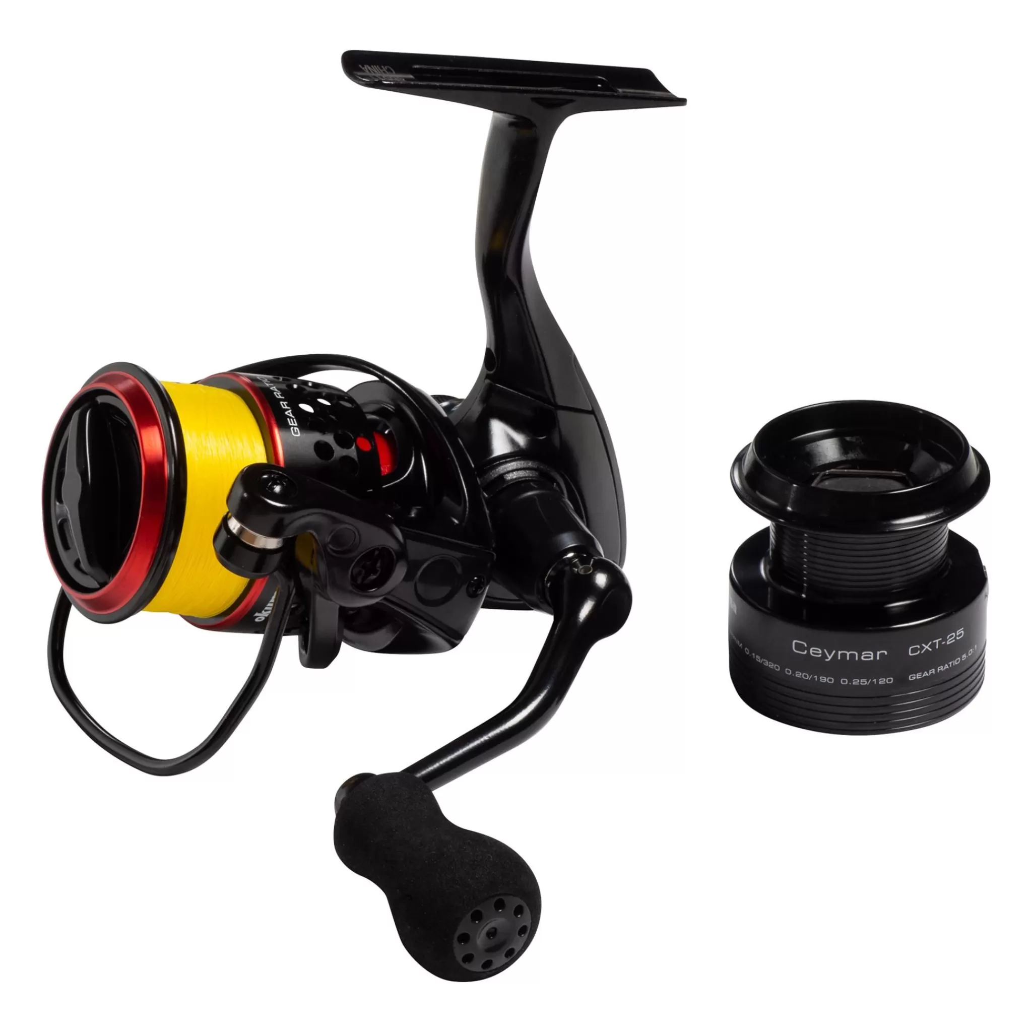 Cheap okuma Ceymar Xt 25Fd W/Braided Line 0,15Mm, Haspelsnelle