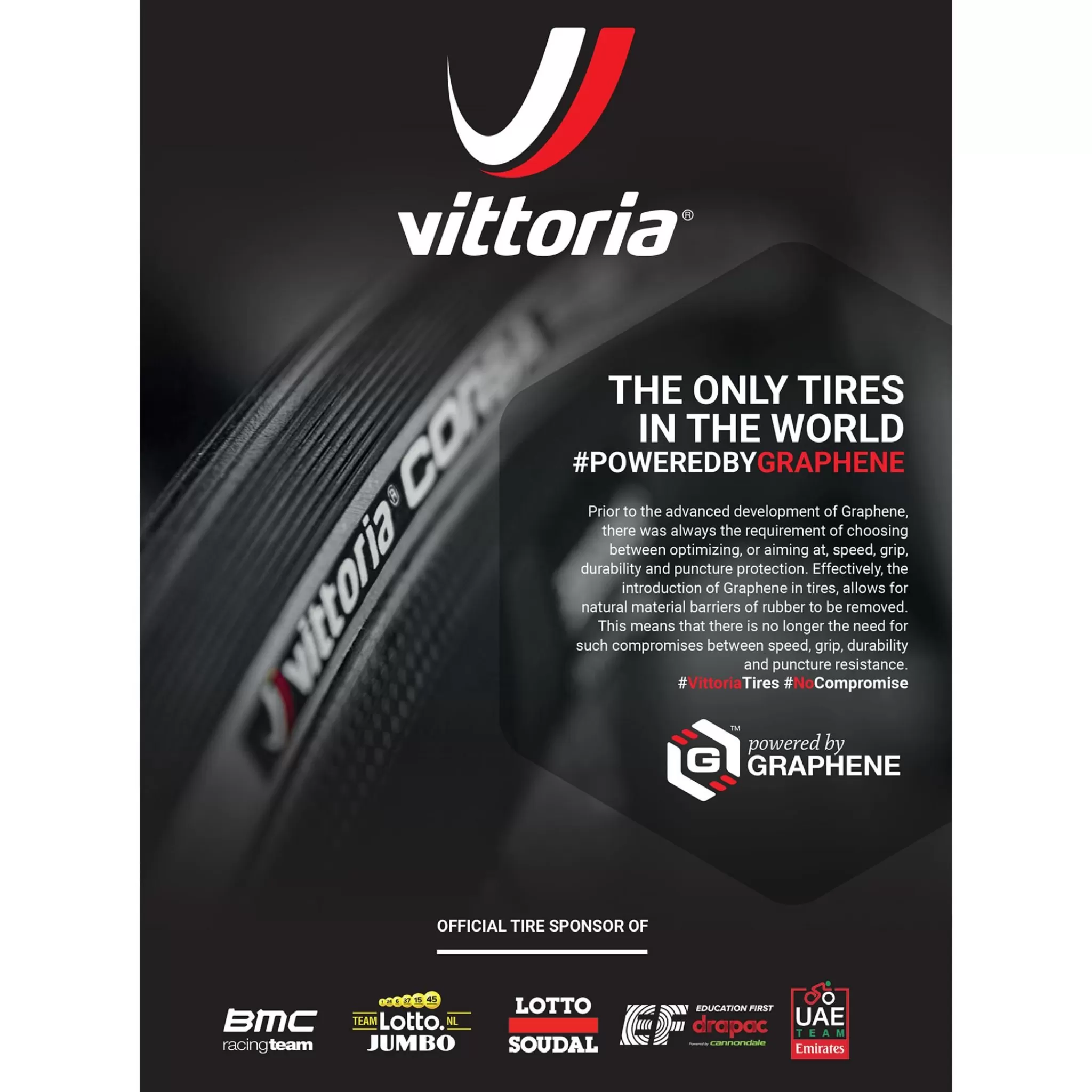 New vittoria Corsa Graphene 2.0 23-622, Sykkeldekk