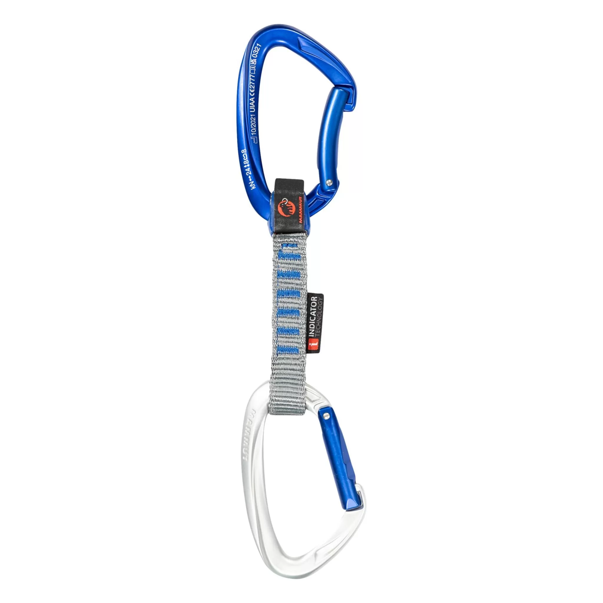 Best mammut Crag Keylock 10 Cm Indicator 6-Pack, Slynge