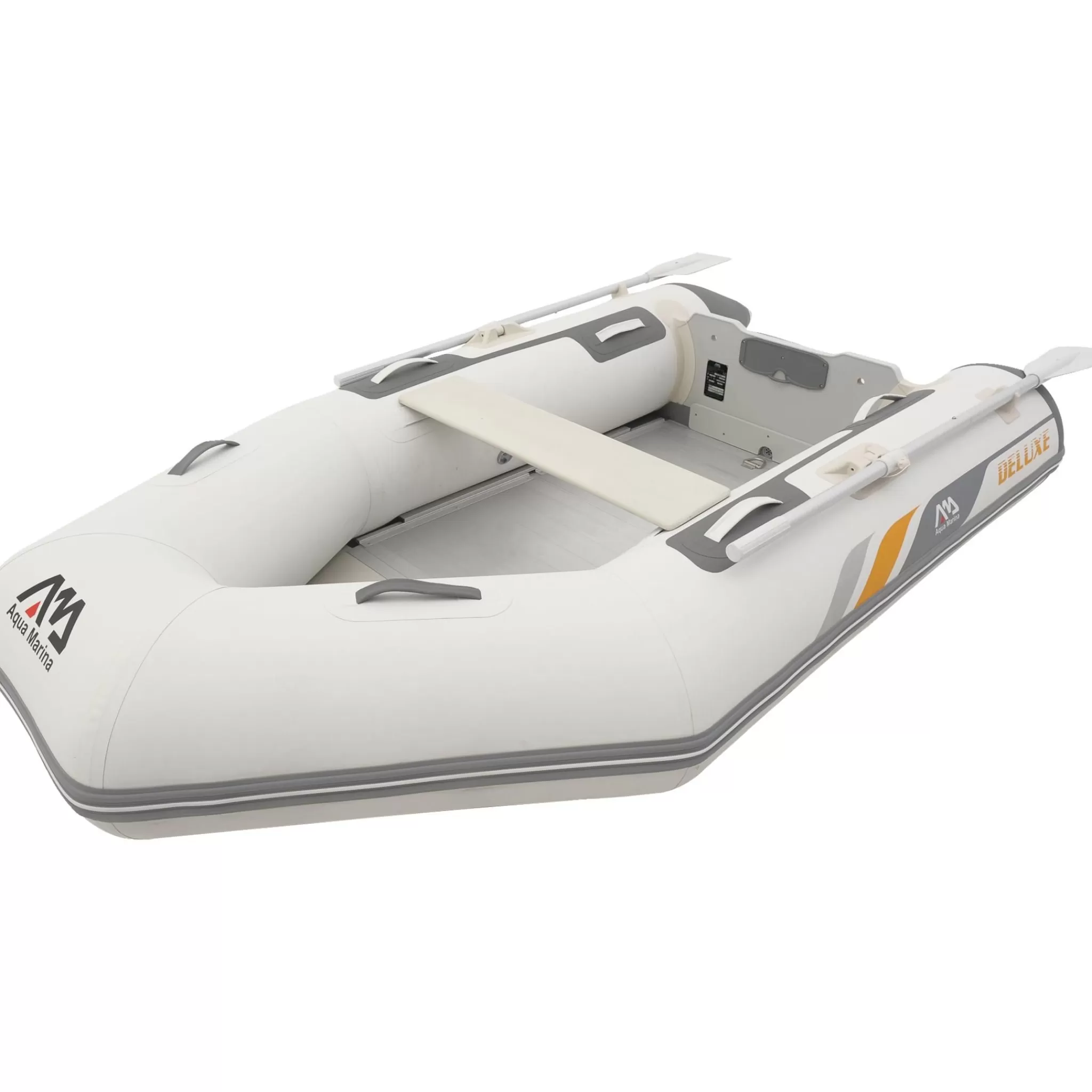 Hot aqua marin Deluxe Aluminum Deck, Gummibat