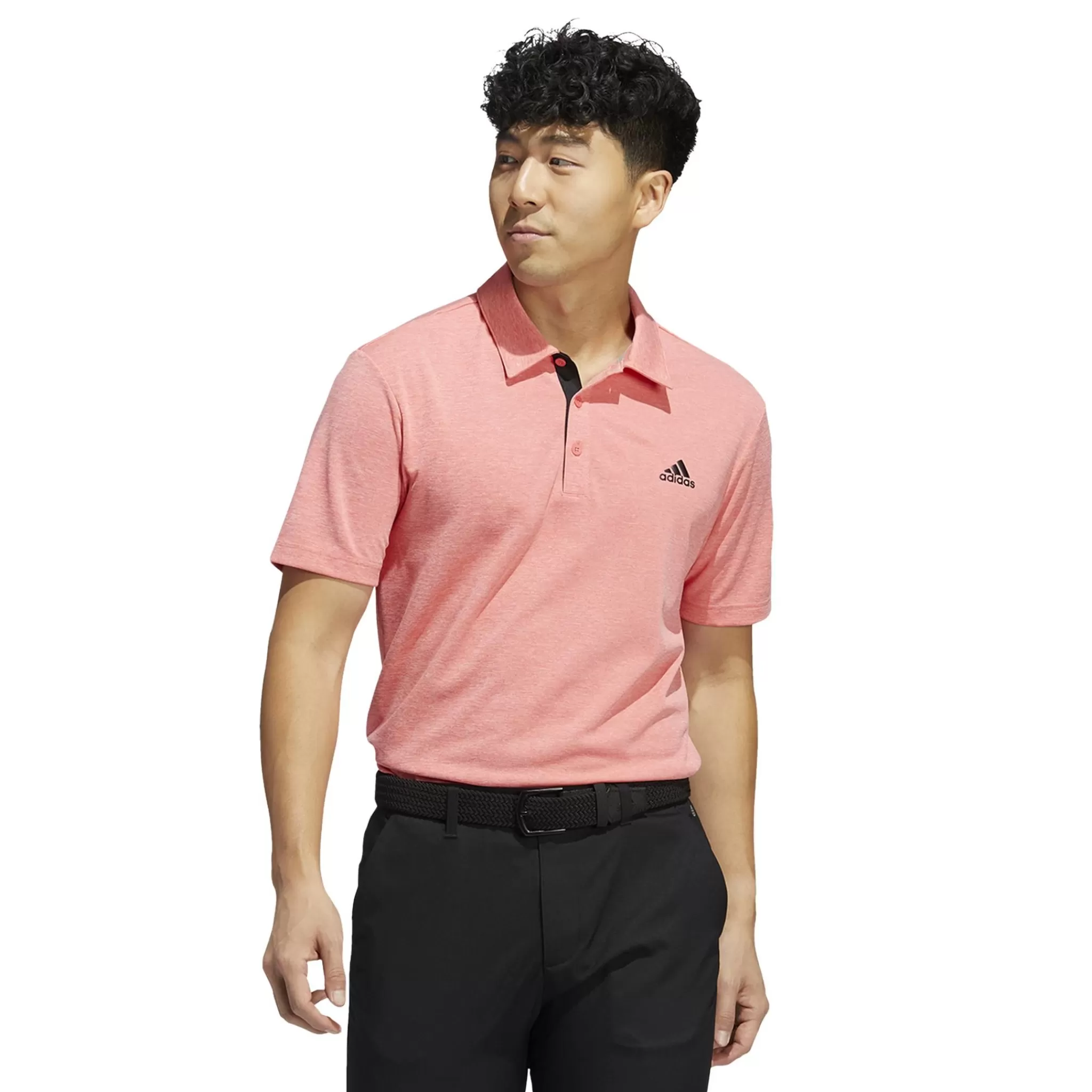 Best adidas Drive Primegreen Heather Polo Shirt, Poloskjorte Herre