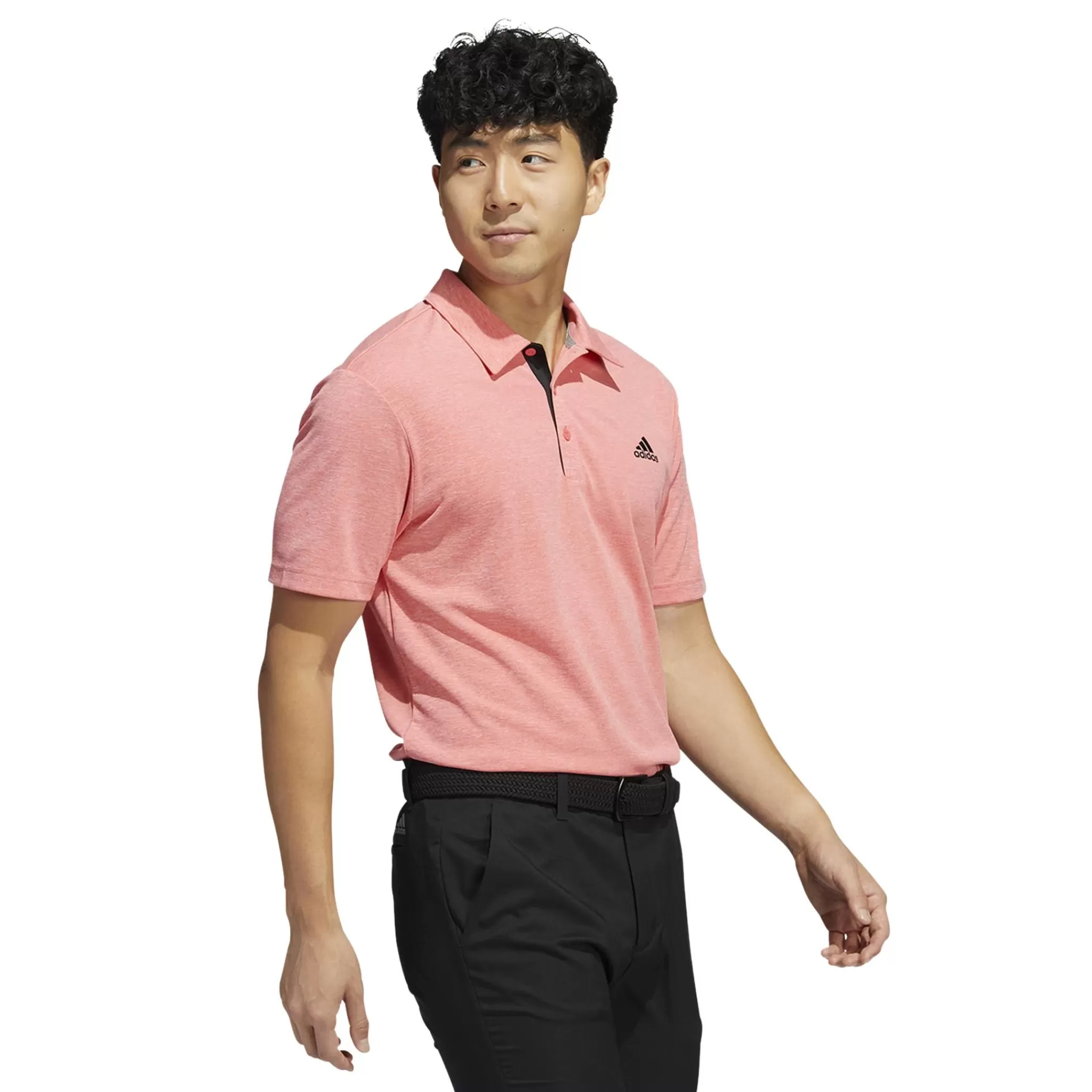 Best adidas Drive Primegreen Heather Polo Shirt, Poloskjorte Herre