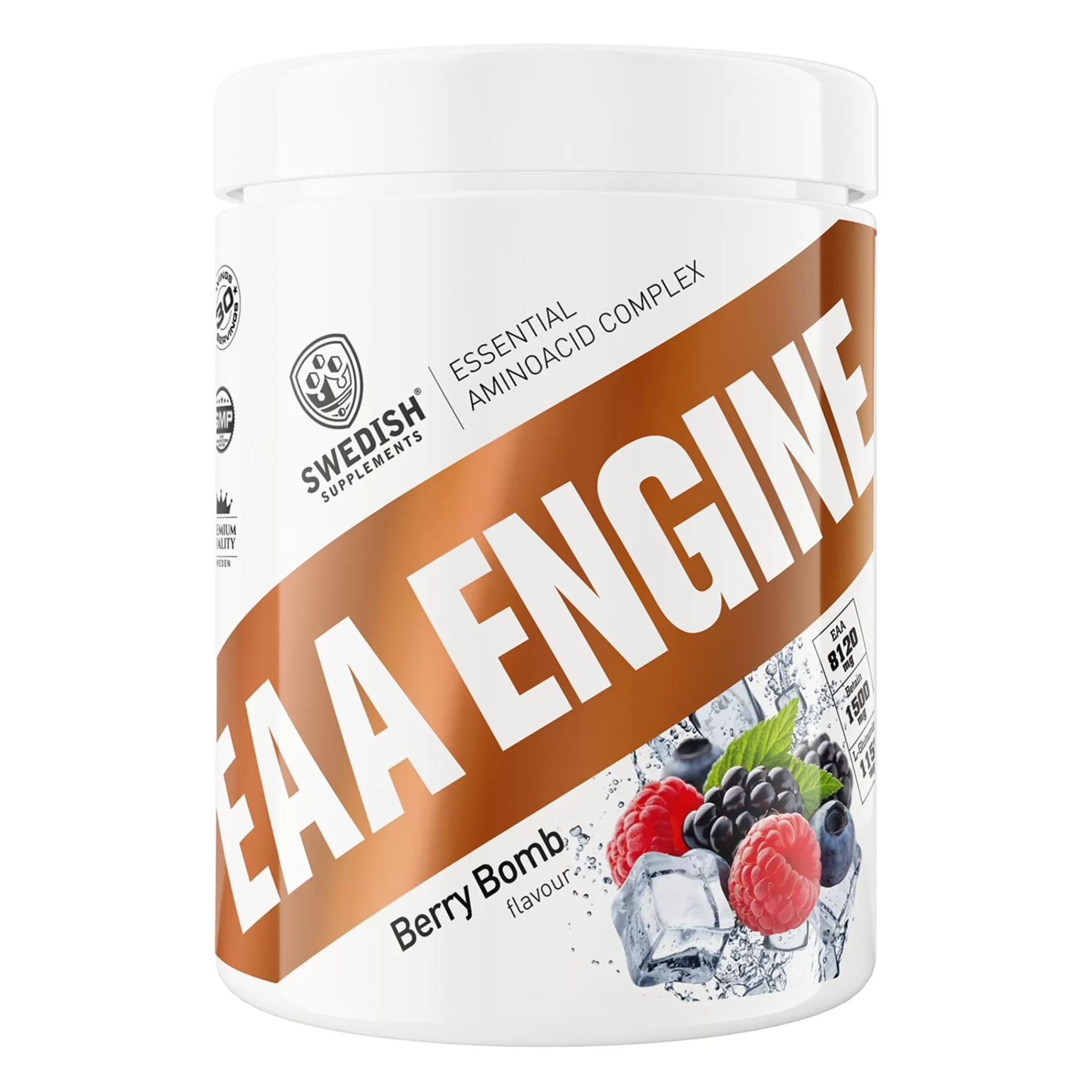 Store Swedish Supplements Eaa Engine, 450G, Berry Bomb, Sportsdrikk