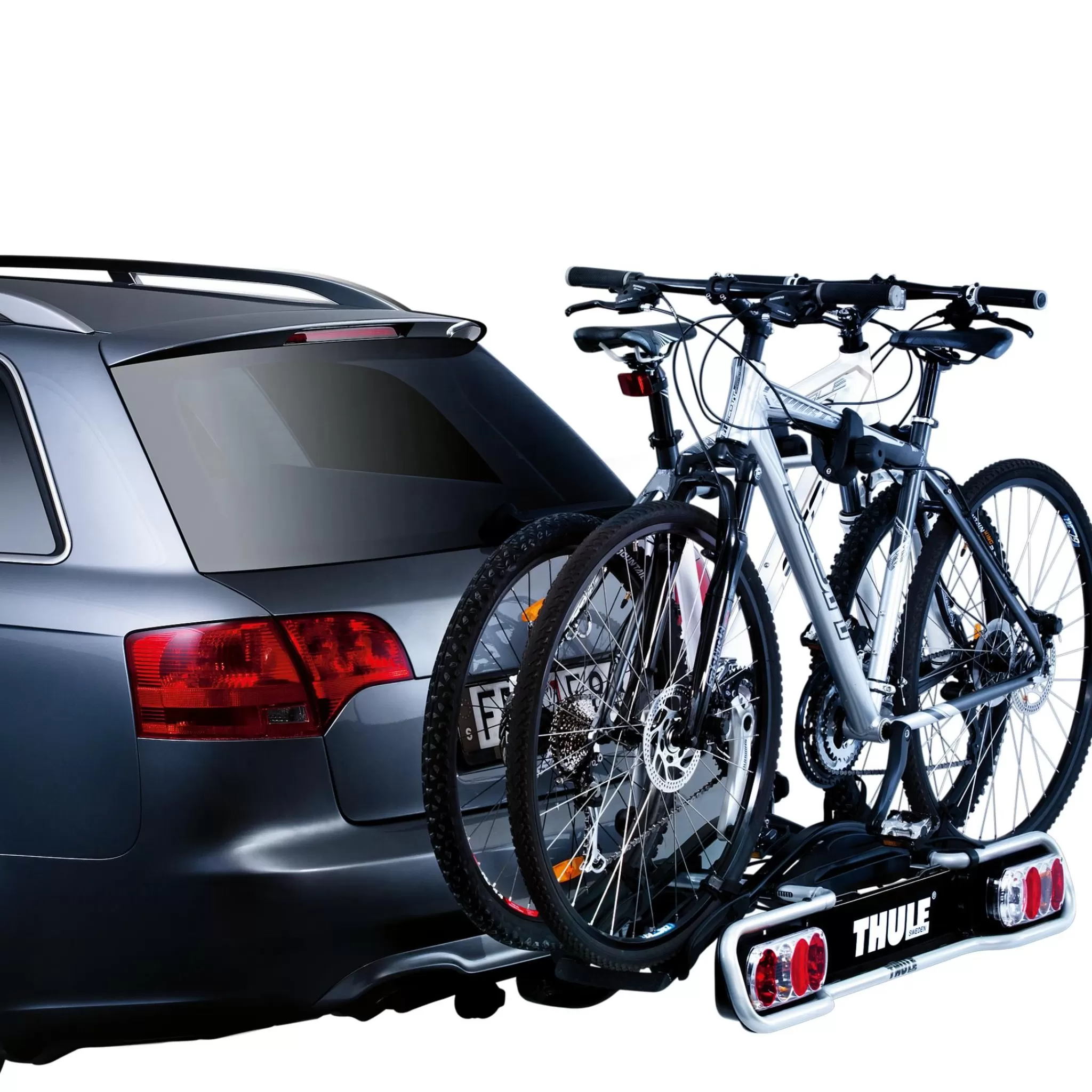Hot thule Euroride, 2Bike, 13Pin, Sykkelstativ Med Tilhengerfeste