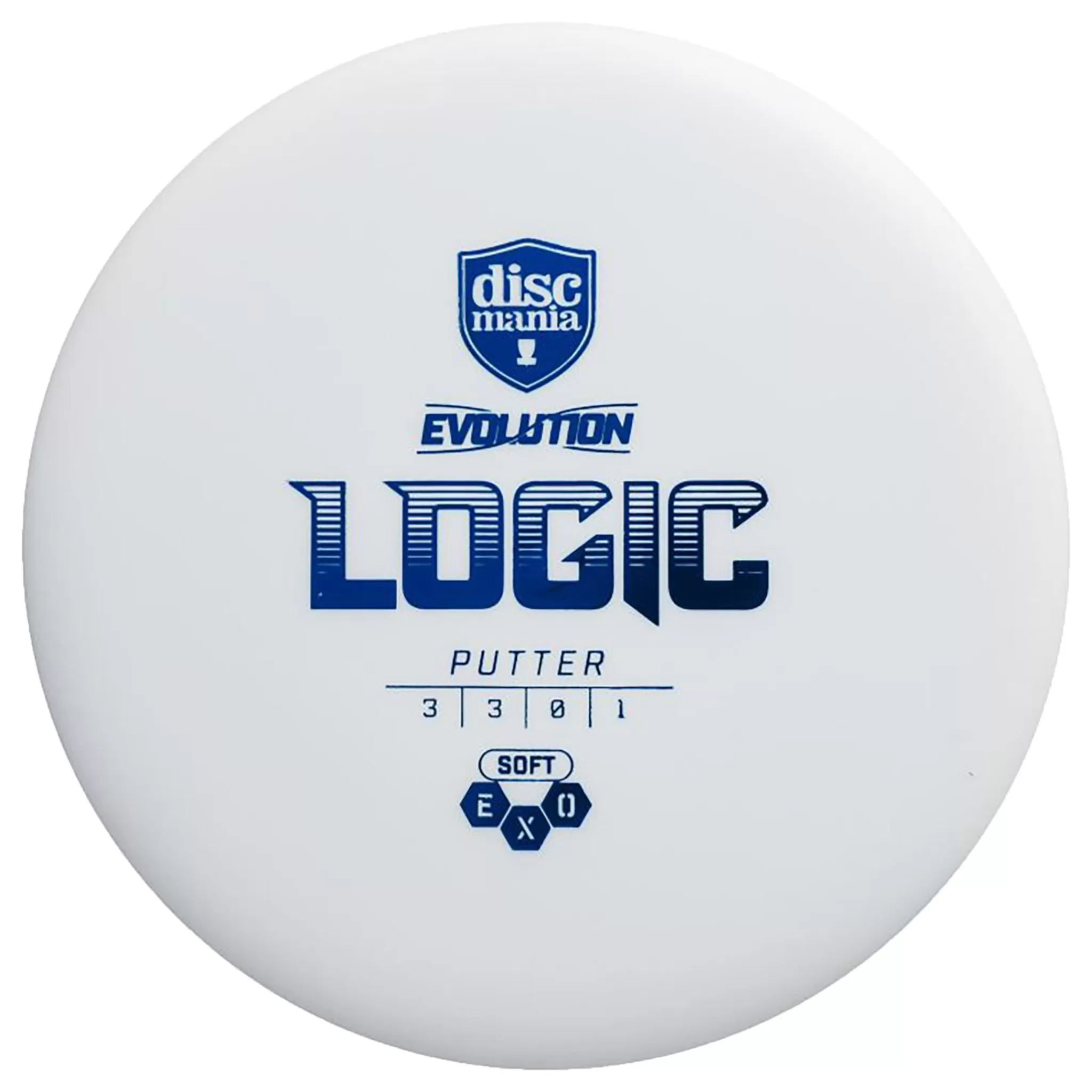 Online DISCMANIA Exo Putter Logic Soft, 173-176G Assorted Colors, Putter Frisbeegolf