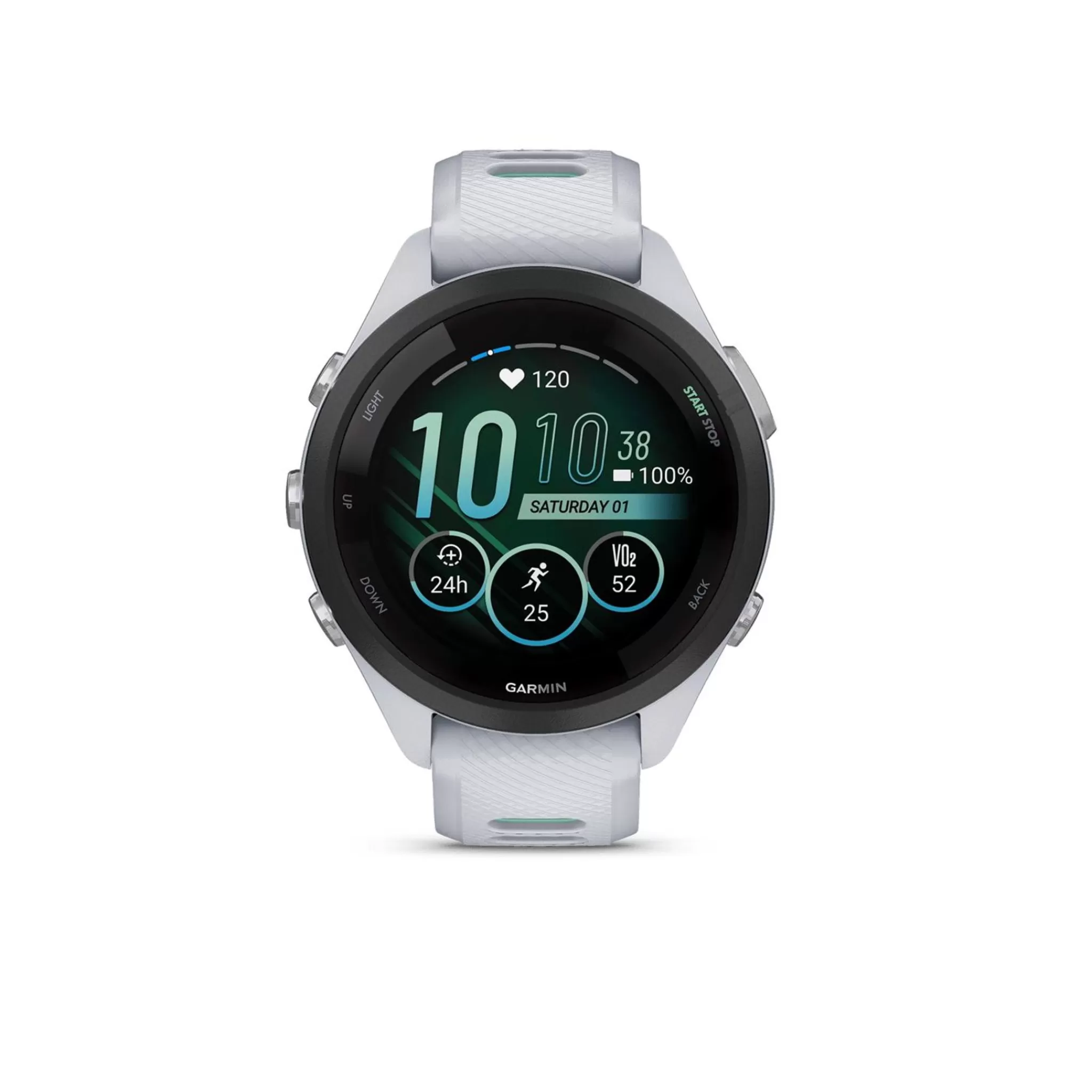 Hot garmin Forerunner 265S, Whitestone, Amoled, Smartklokke, Multisportklokke, Unisex