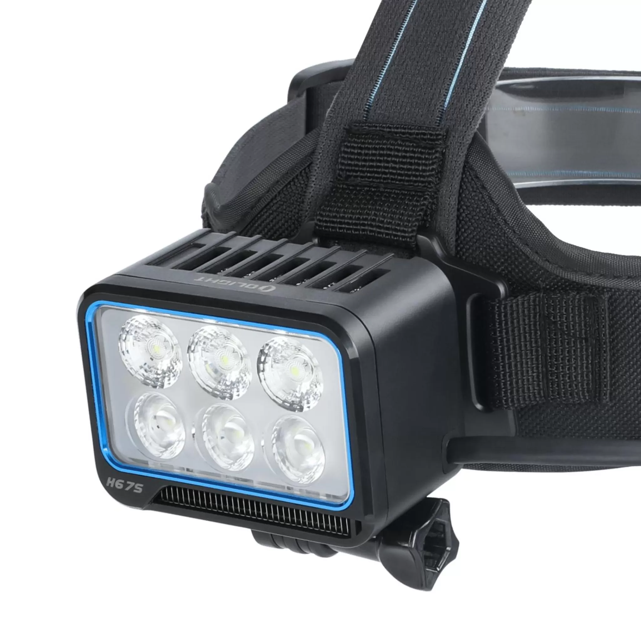 Cheap olight H67S, Oppladbar, Hodelykt