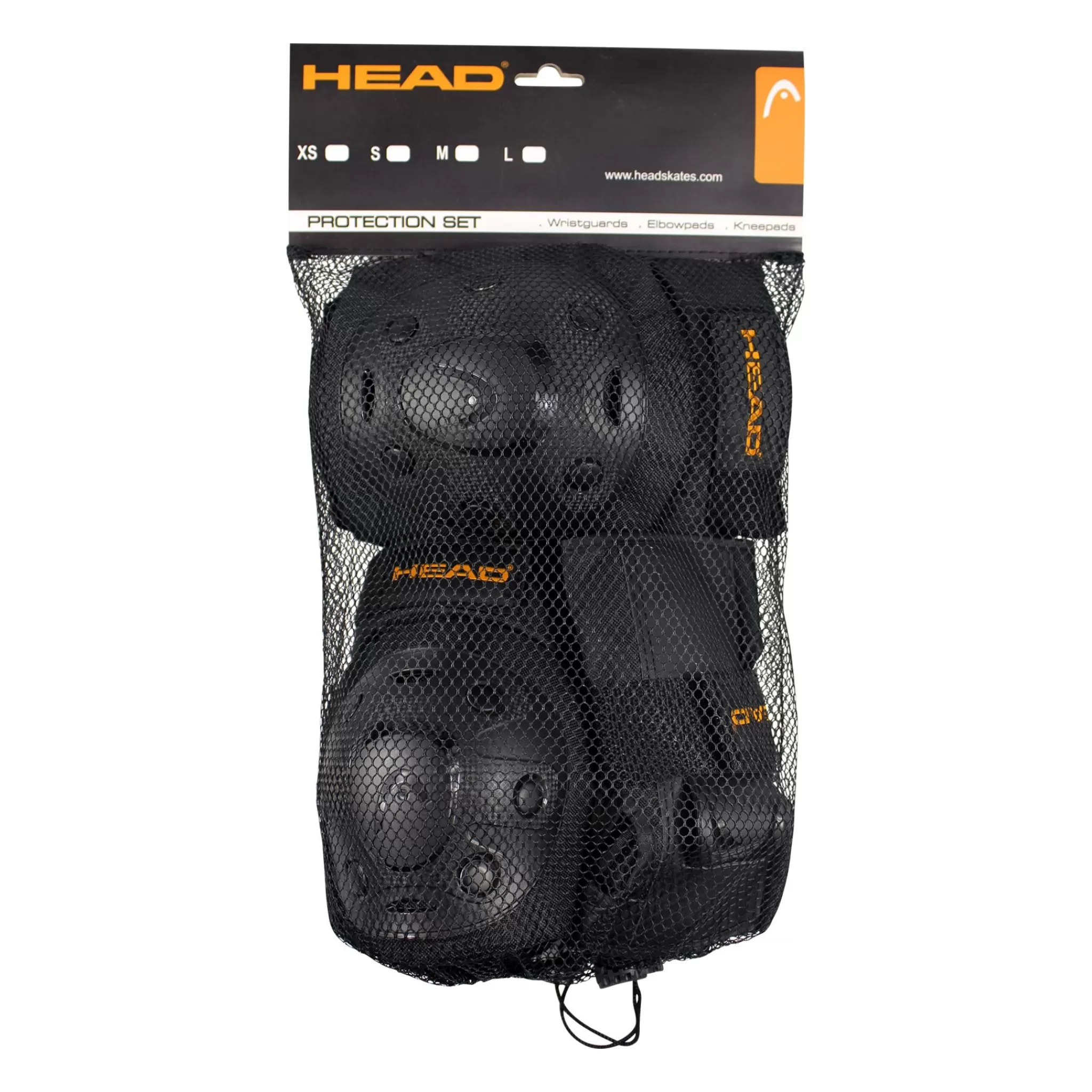 Hot head Adult Protection Set Blk -23/24, Beskyttelsessett Inline Voksen