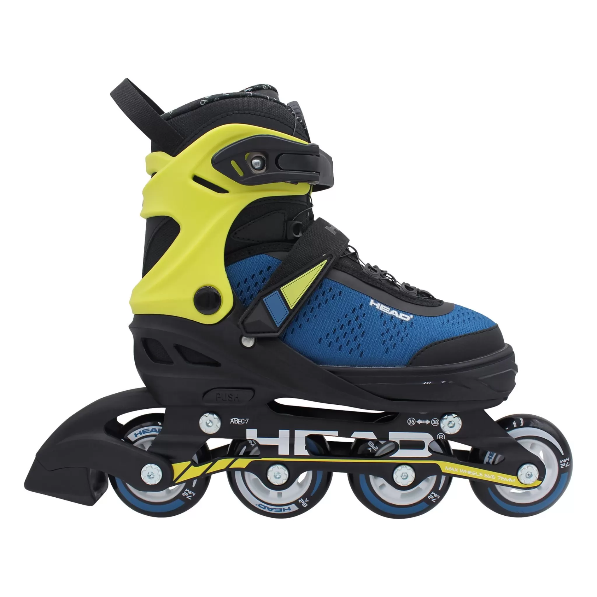 Outlet head Essence 70 Adjustable Inline Skate 23/24, Justerbar Inlineskoyte Barn/Junior