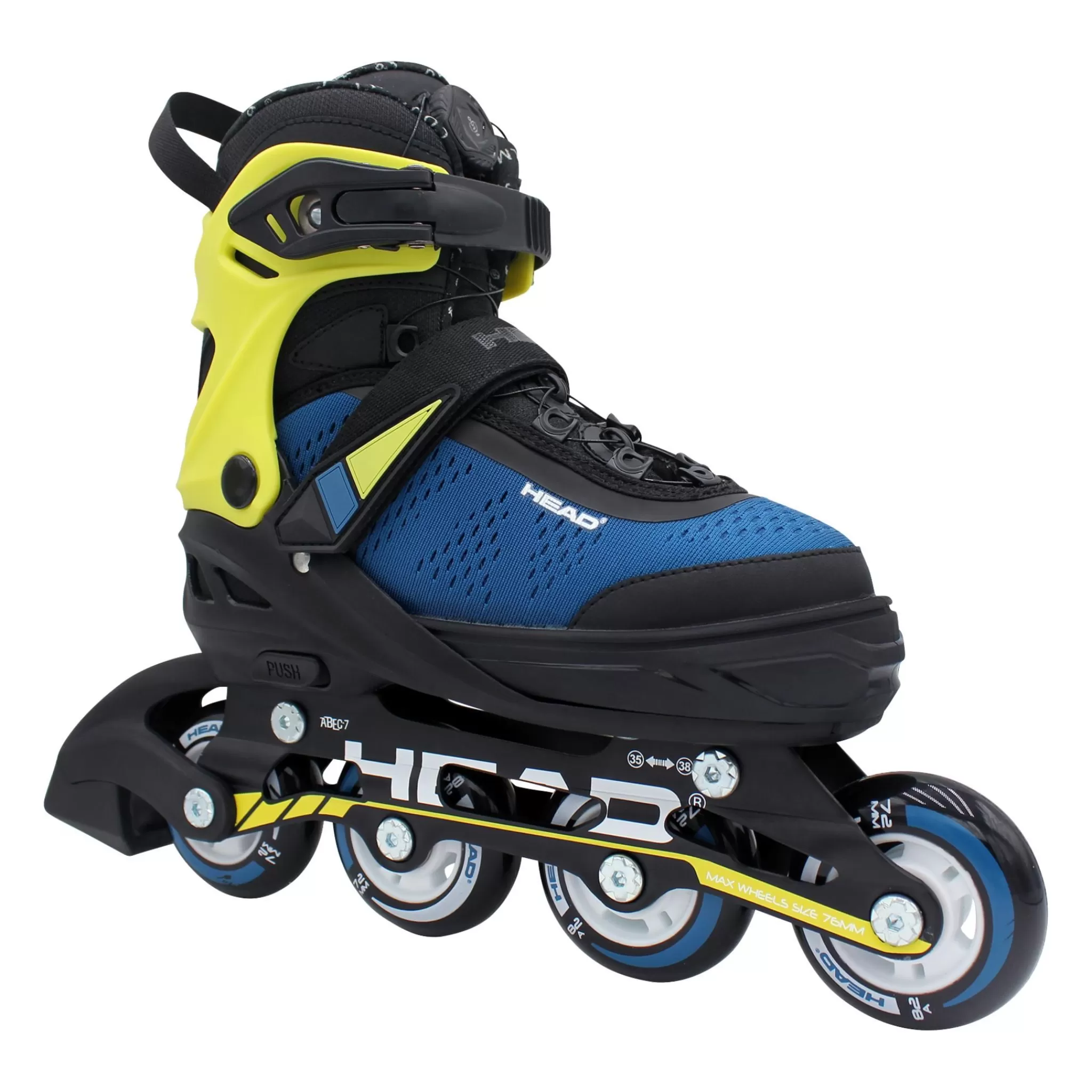 Outlet head Essence 70 Adjustable Inline Skate 23/24, Justerbar Inlineskoyte Barn/Junior
