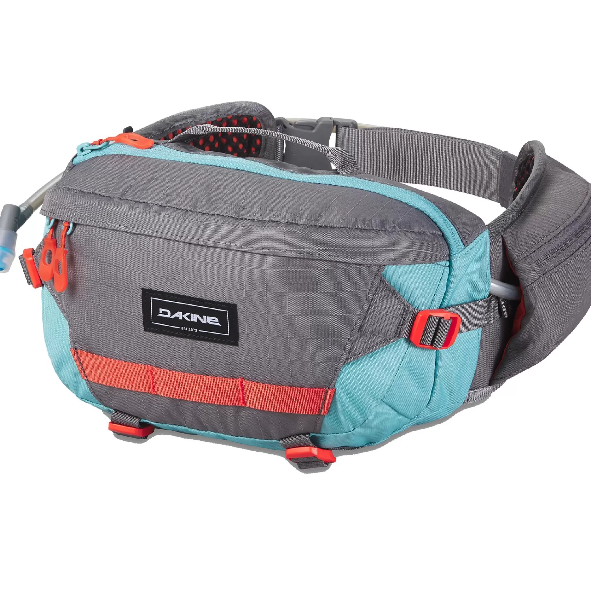 Outlet dakine Hot Laps 5L Steel/Grey, Hofteveske Med Vannreservoar Unisex