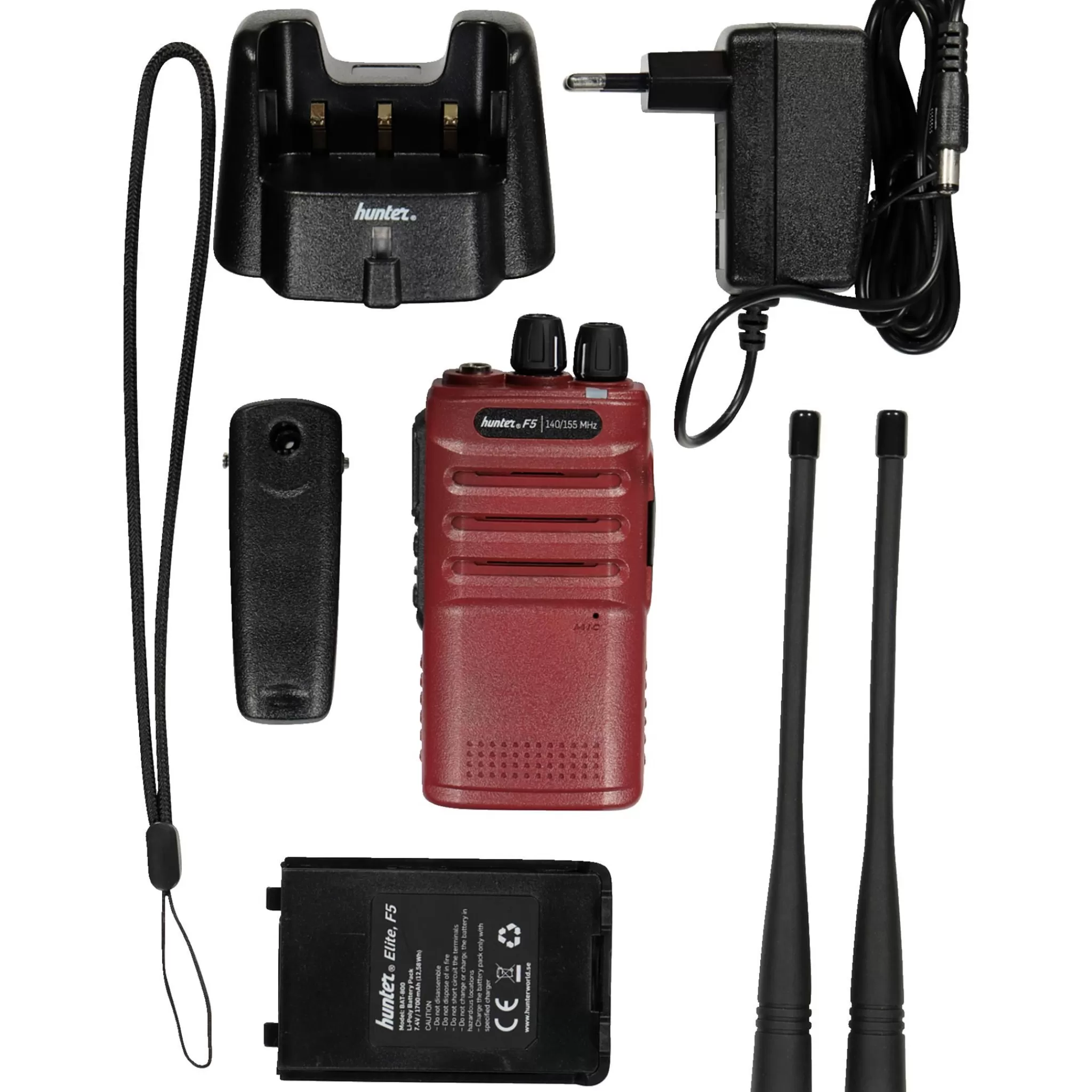 Store hunter F5 155/140 Hunting Radio Sv/No