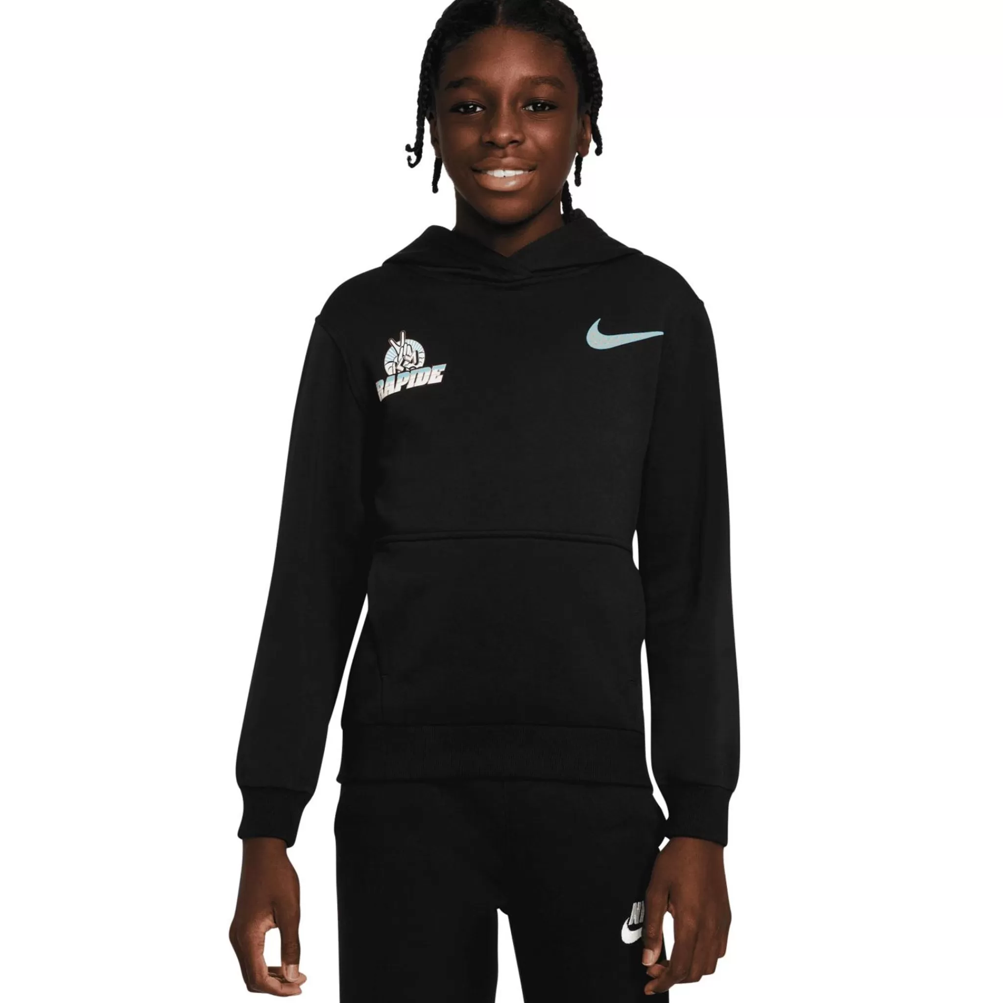 Store nike Kylian Mbappe Sportswear Fleece Hoodie, Hettegenser, Junior