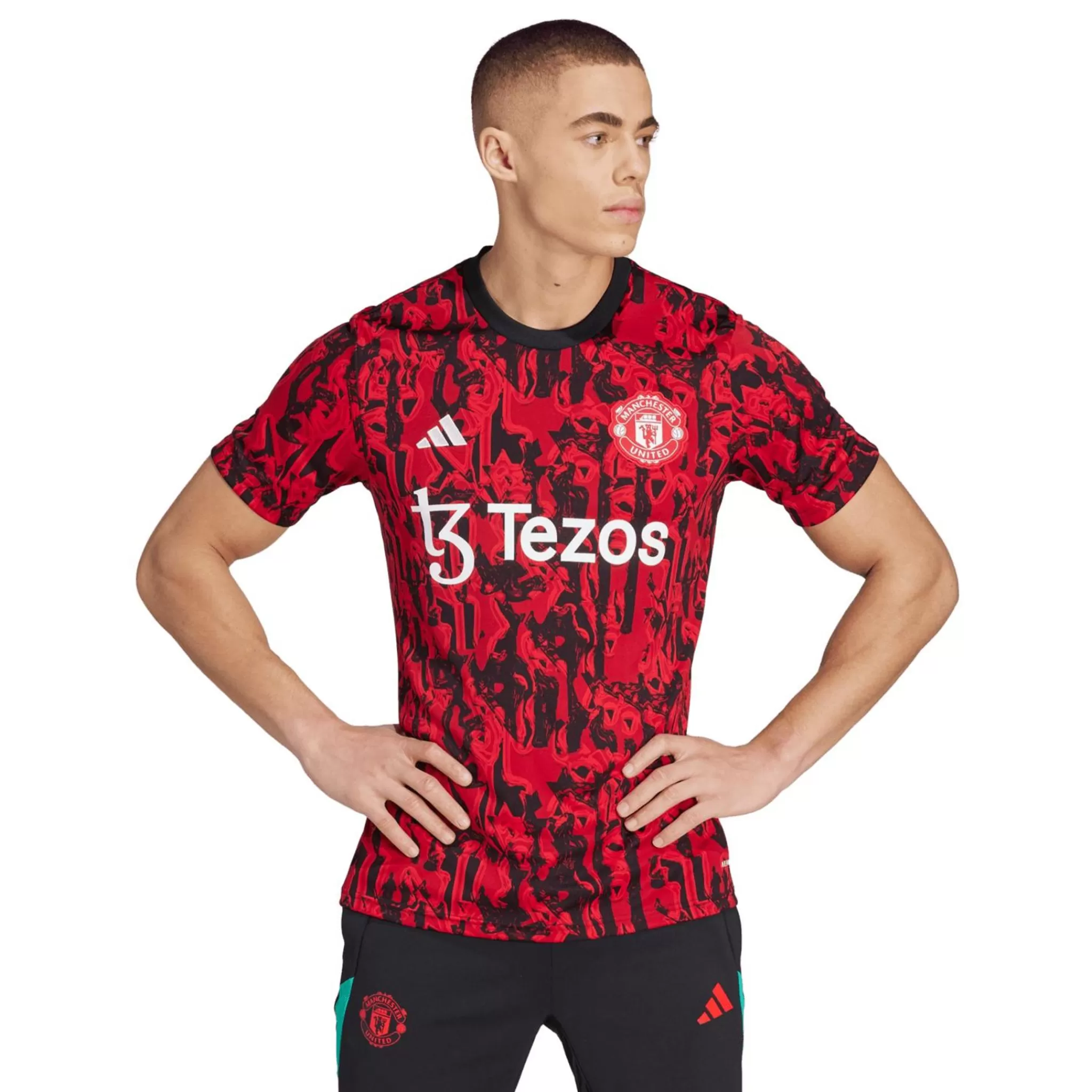 Best Sale adidas Manchester United Pre-Match Jersey 2023/24, Fotballtroye, Herre