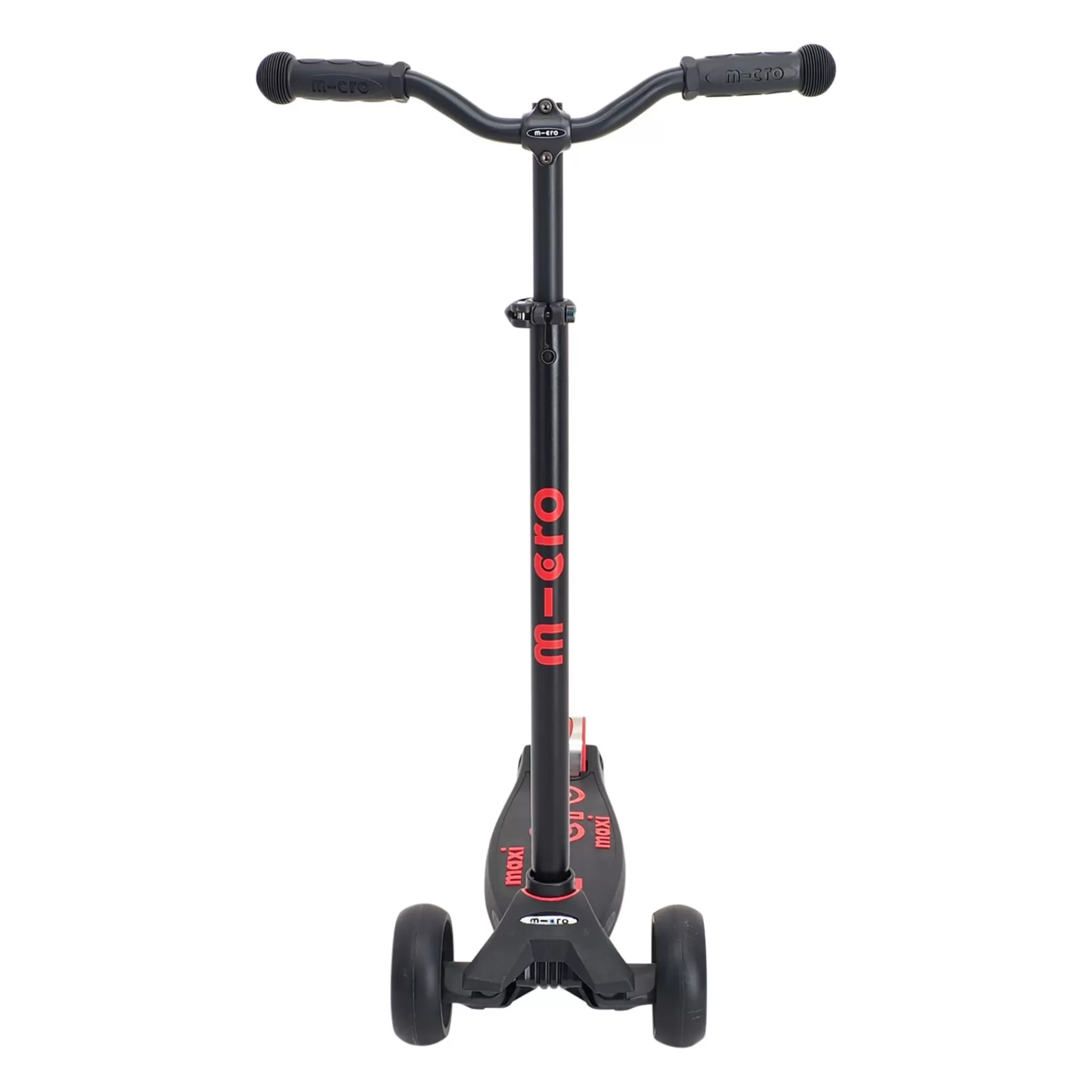 Shop micro maxi Deluxe Pro Black/Red 3 Scooter, Sparkesykkel Barn