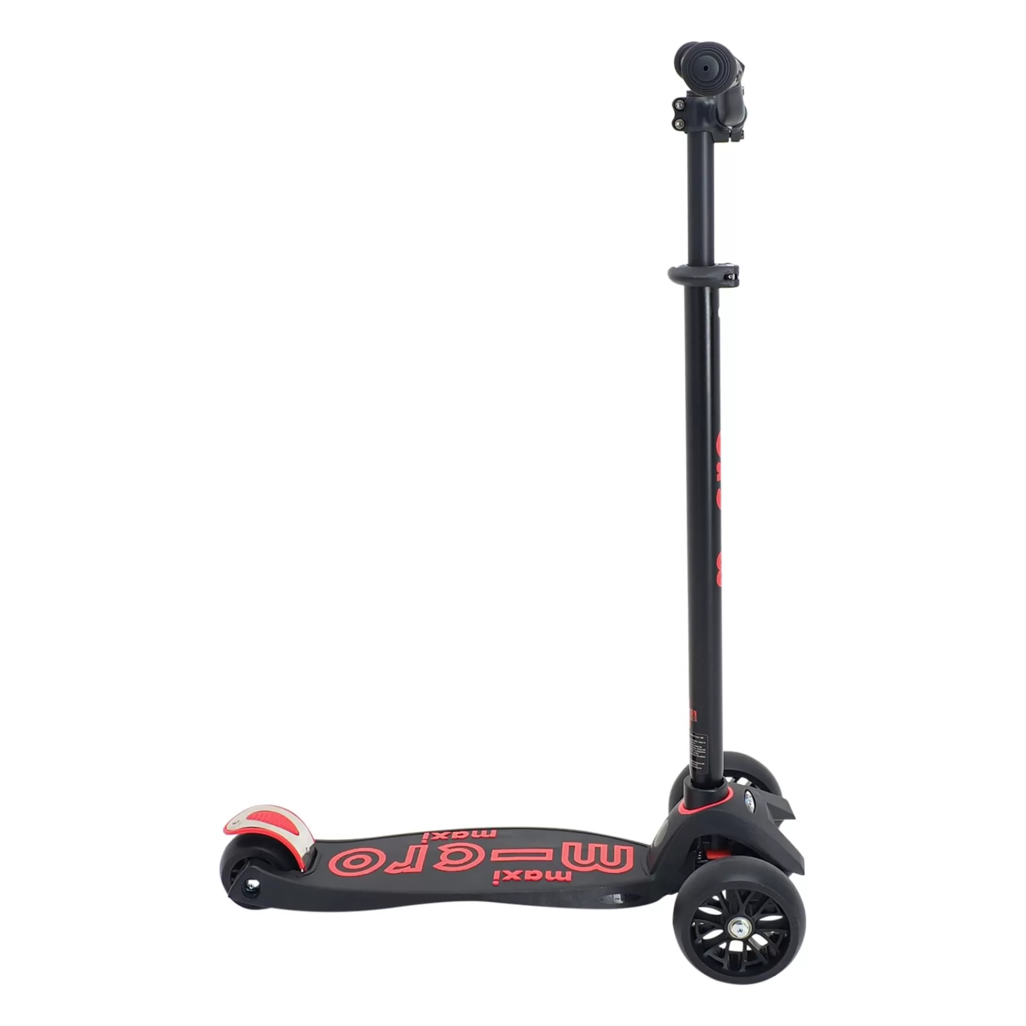 Shop micro maxi Deluxe Pro Black/Red 3 Scooter, Sparkesykkel Barn