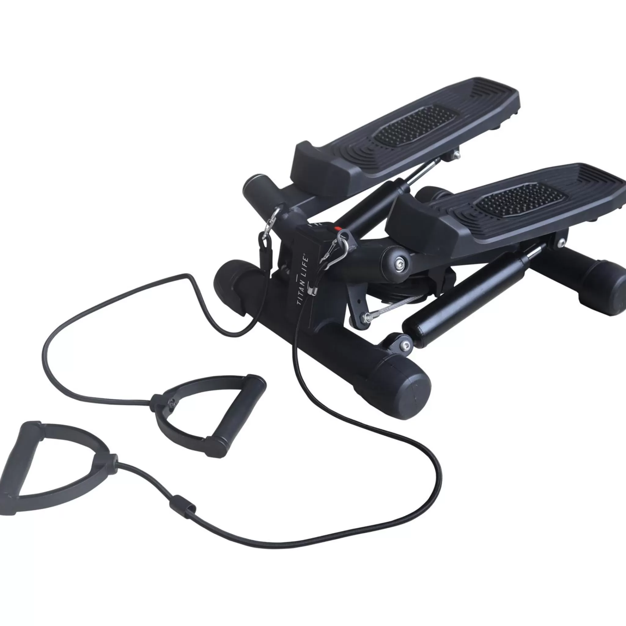 New TITAN LIFE Mini Stepper With Resistance Tubes, Mini Stepper Med Motstandsband