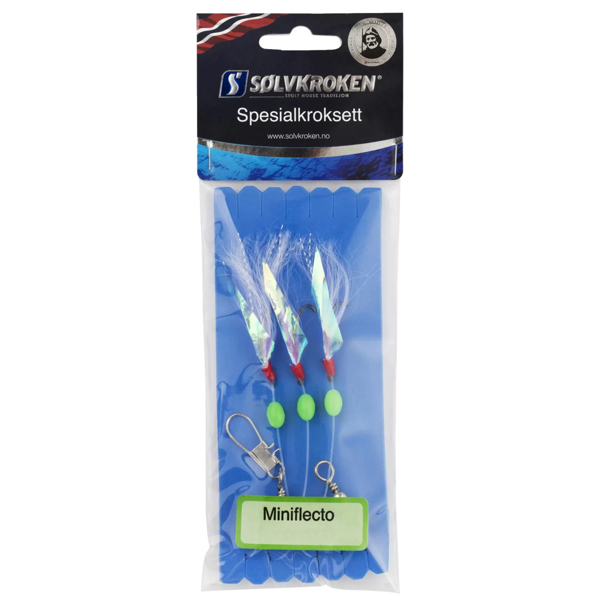 Clearance sølvkroken Miniflecto, Spesialkroksett