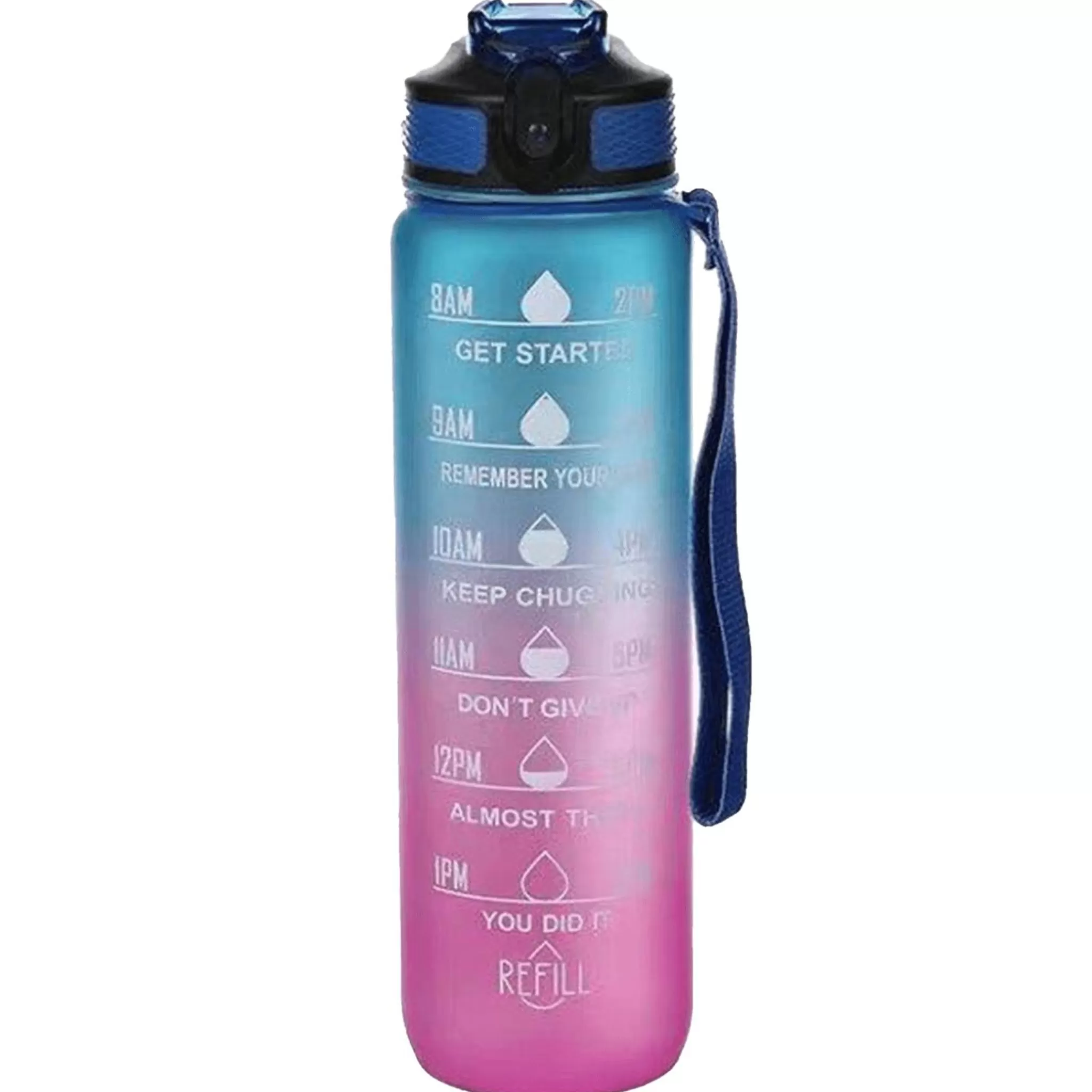 Fashion stormberg Motivational Bottle 1L, Motivasjonsdrikkeflaske