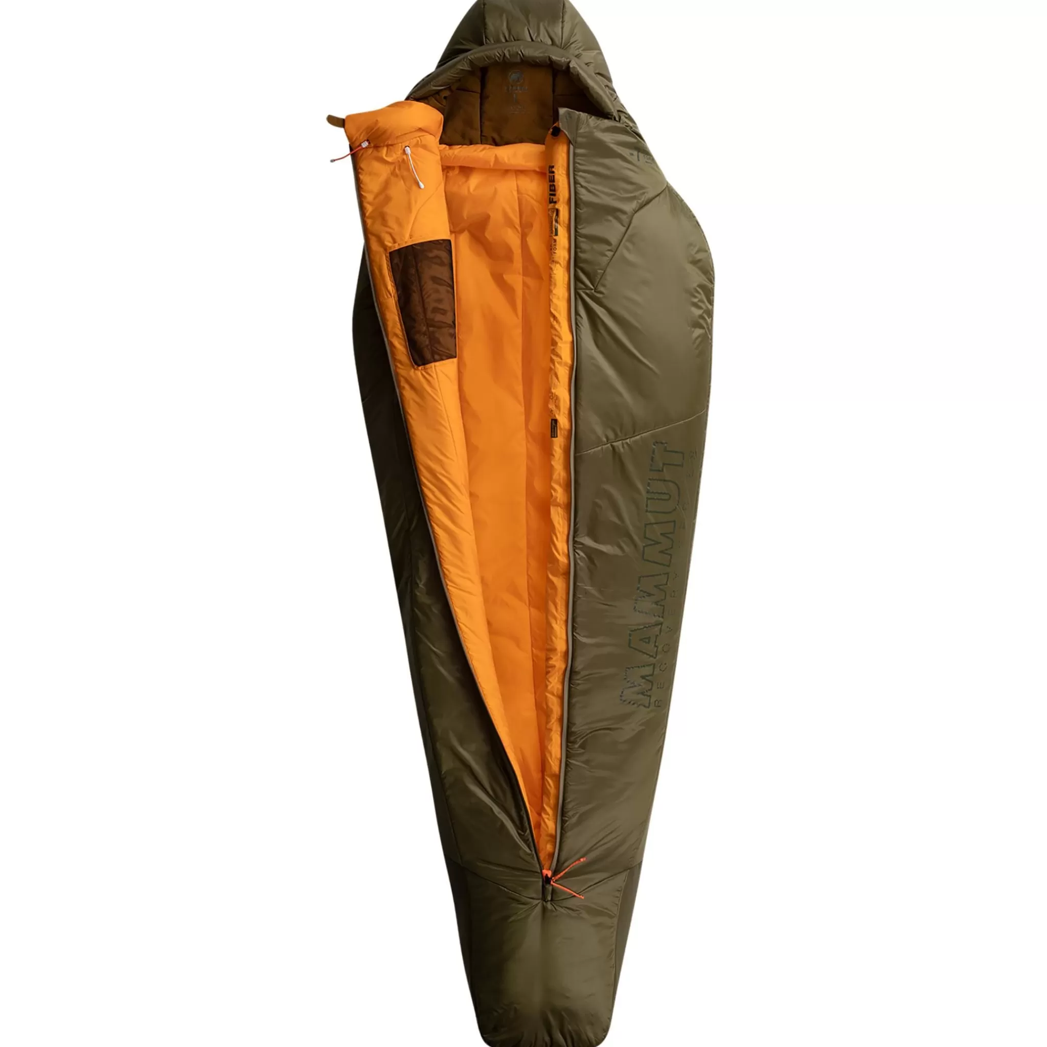 Outlet mammut Perform Fiber Bag -7C / Olive.Xl, Sovepose