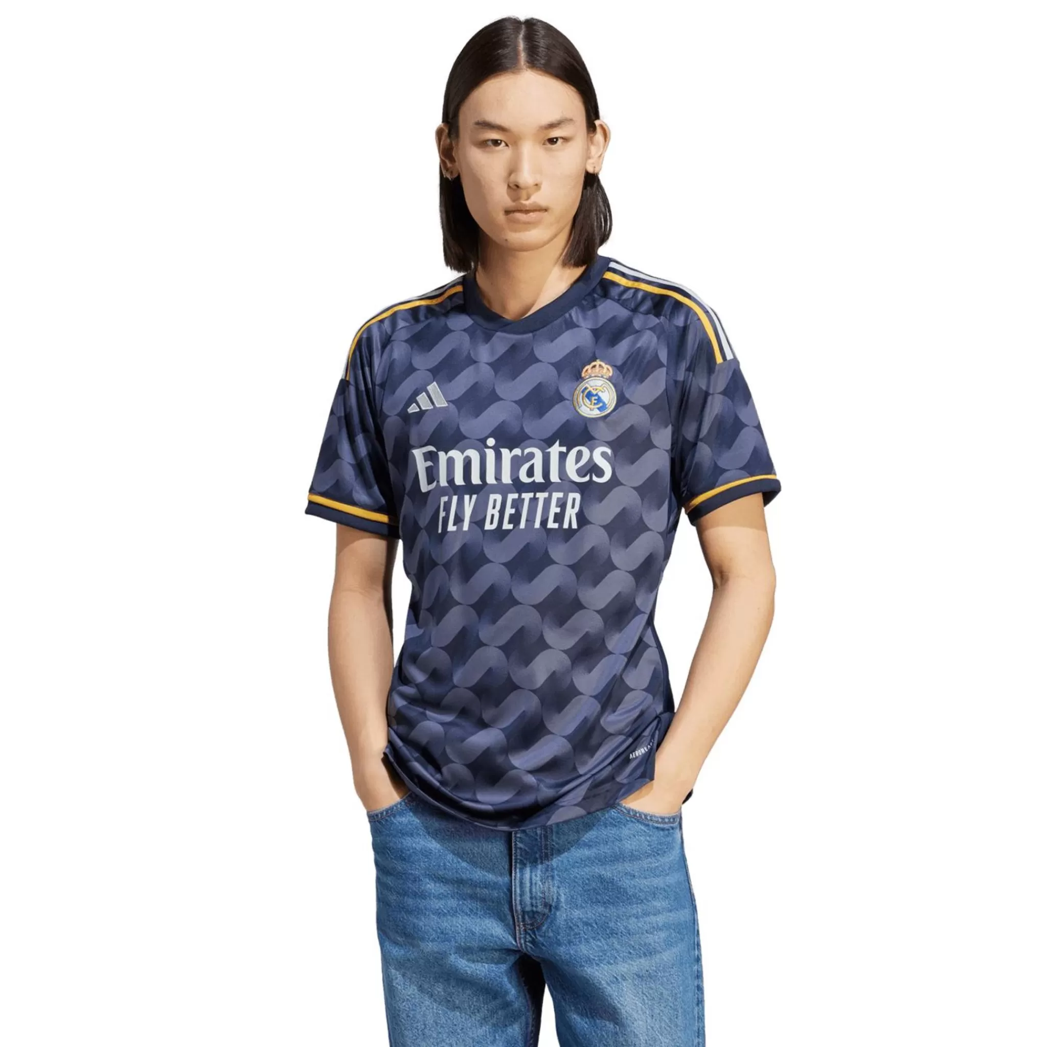Best adidas Real Madrid Away Jersey 2023/24, Fotballdrakt, Herre