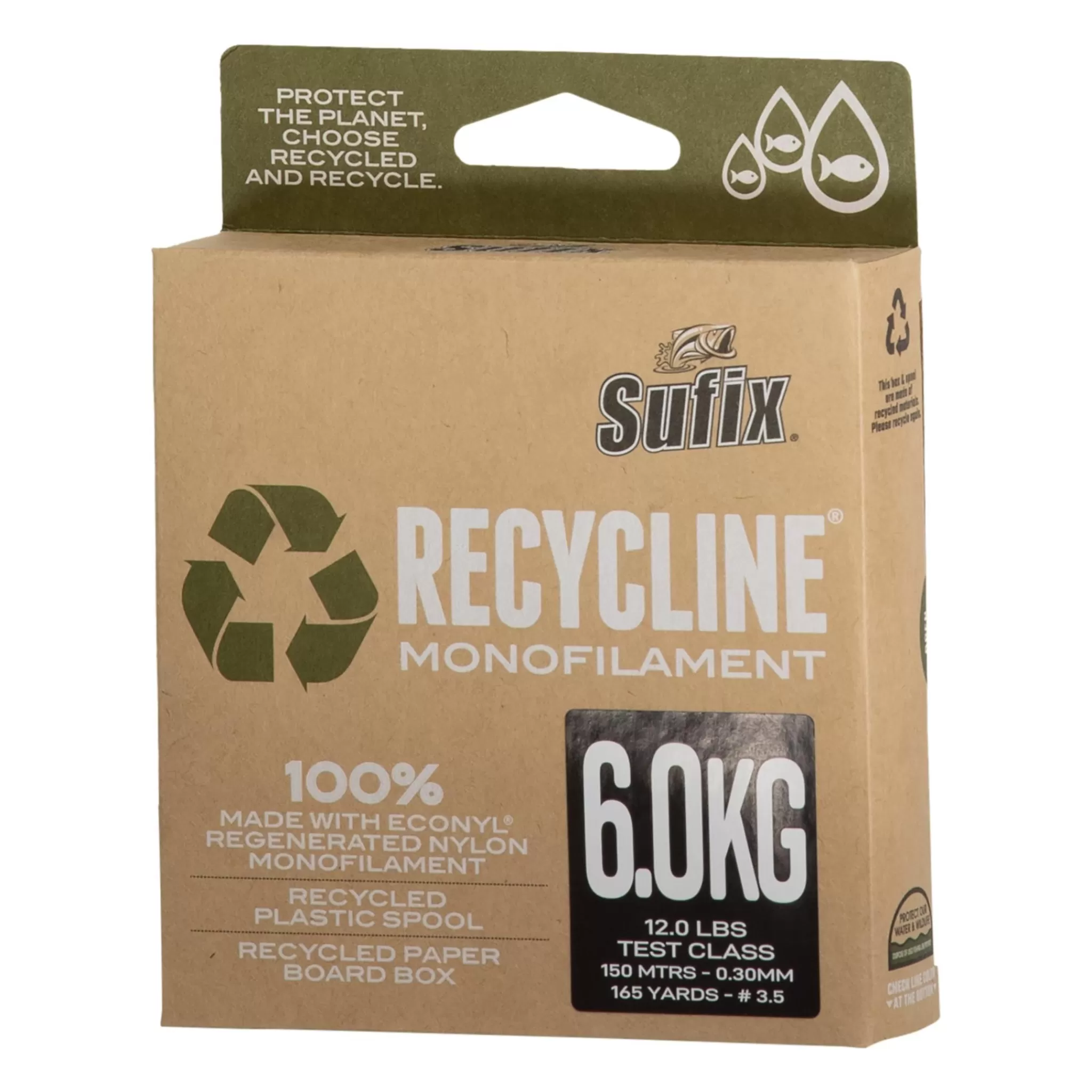 Fashion sufix Recycline Green 150M, Fiskesene