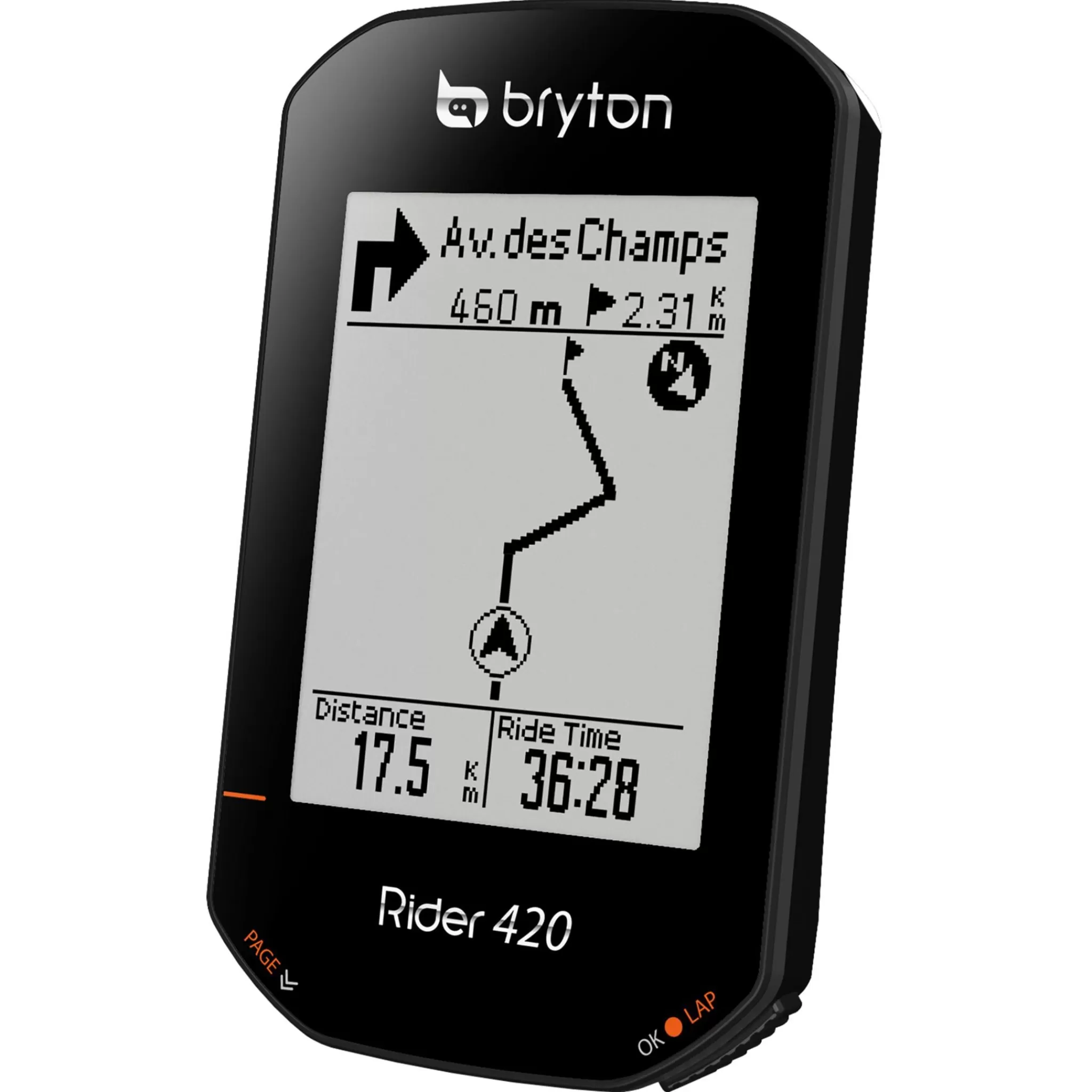 New Bryton Rider 420E Gps Computer, Sykkelcomputer