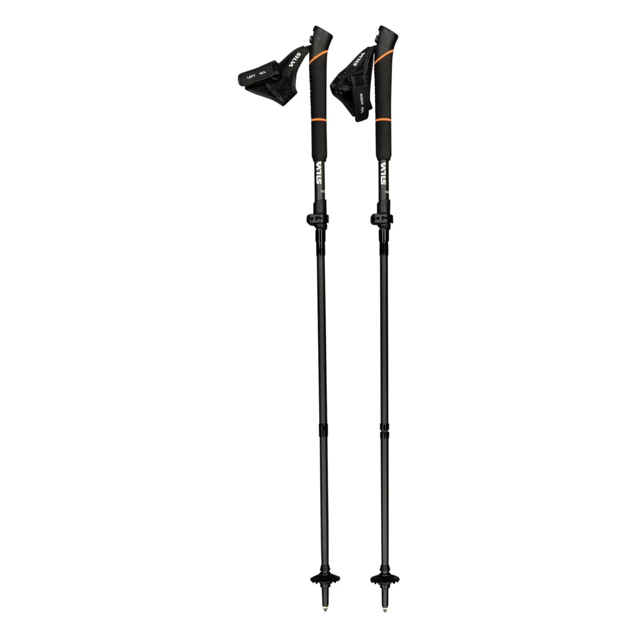 Fashion silva Running Poles Carbon Adjust 120-140Cm, Justerbare Gastaver