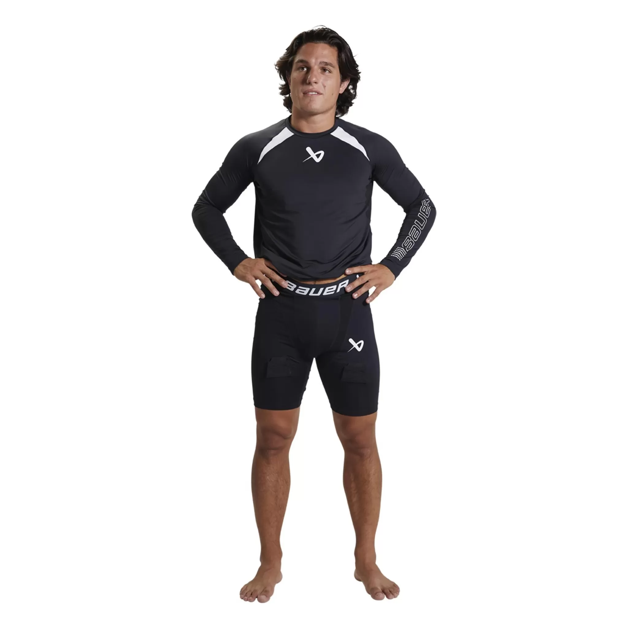 Online bauer S22 Perf Jock Short-Sr 23/24, Shorts Senior