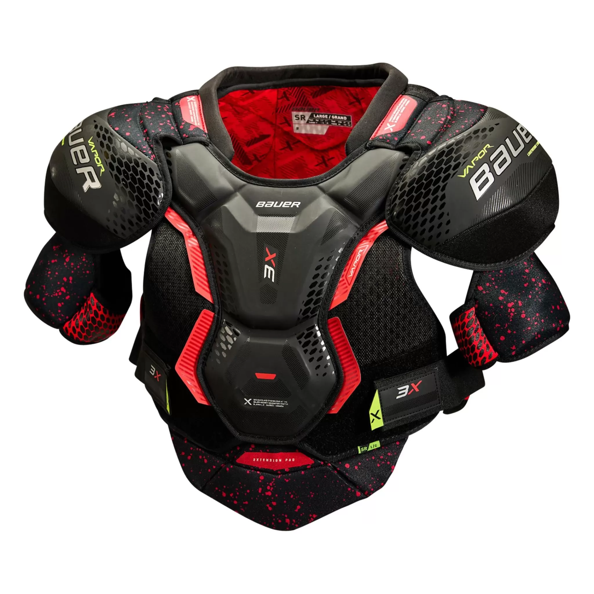 Fashion bauer S22 Vapor 3X Shoulder Pad Int 22/23, Skulderbeskyttelse Unisex
