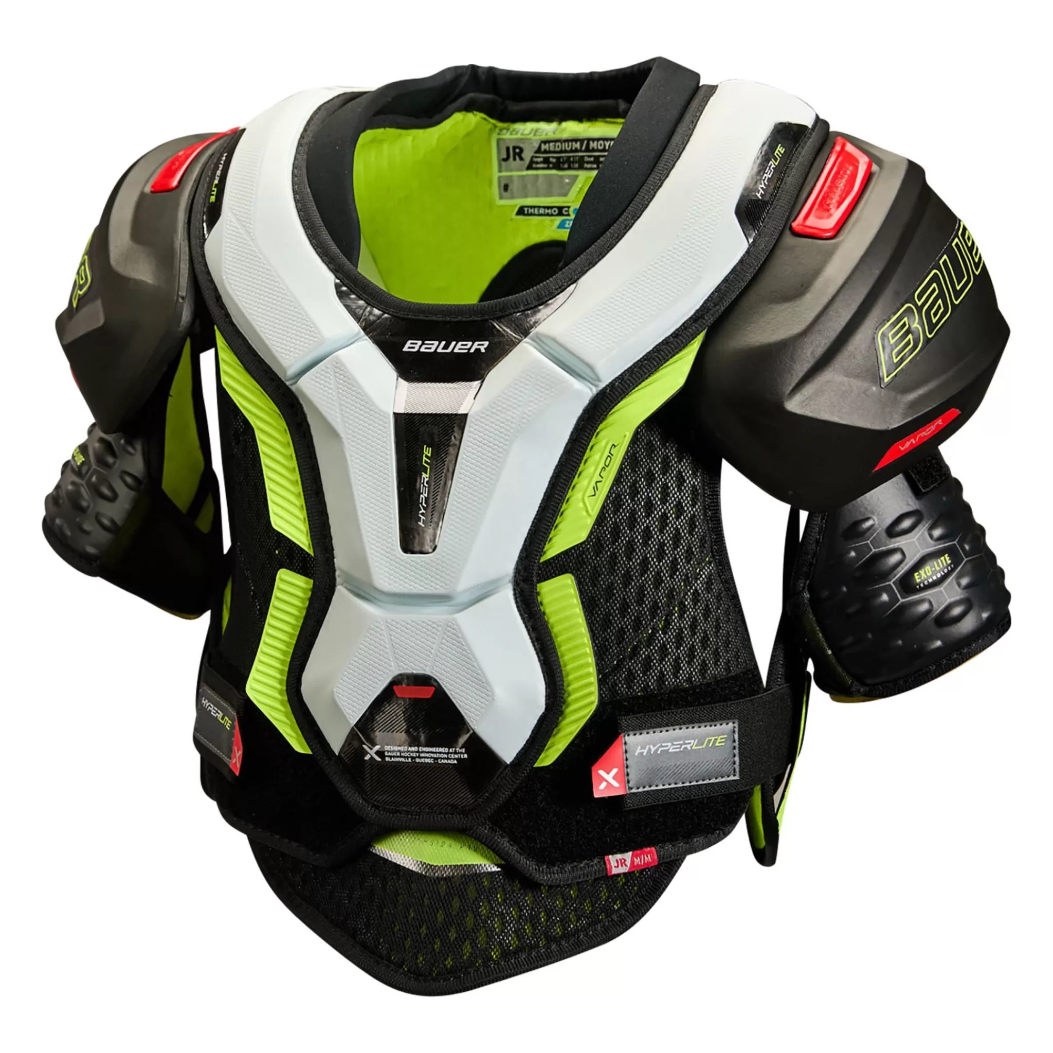 Flash Sale bauer S22 Vapor Hyperlite Shoulder Pad - Jr 23/24, Skulderbeskyttelse Junior