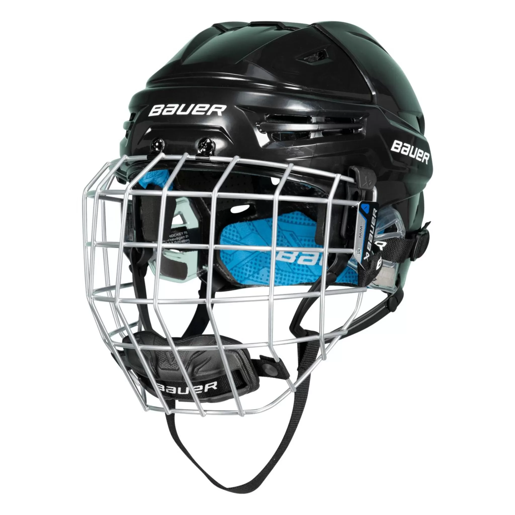 Clearance bauer S23 Re-Akt 65 Helmet-Combo 23/24, Hockeyhjelm, Unisex