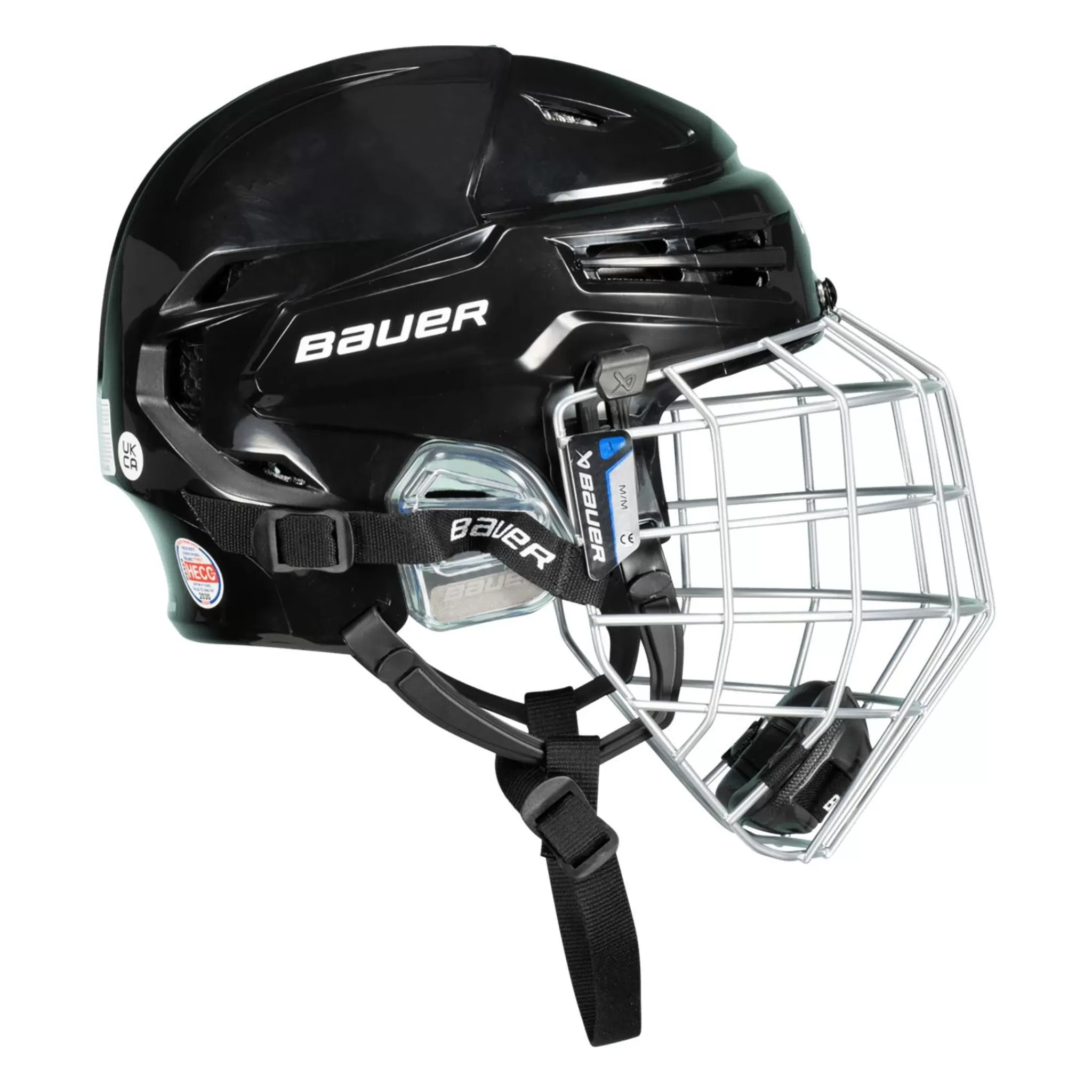 Clearance bauer S23 Re-Akt 65 Helmet-Combo 23/24, Hockeyhjelm, Unisex