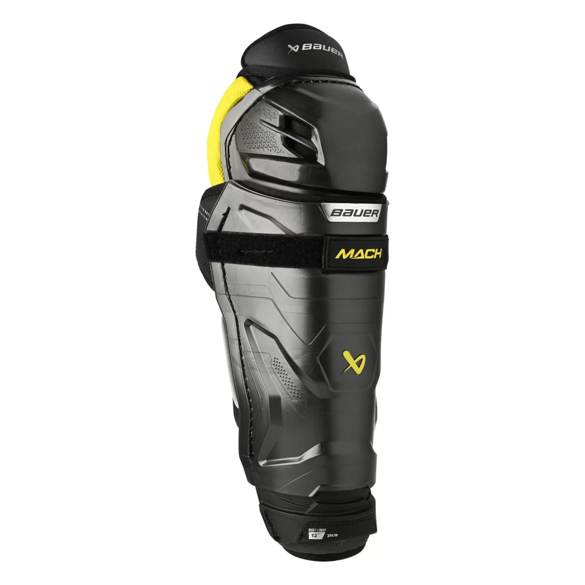 New bauer S23 Supreme Mach Shin Guard 23/24, Leggskinn Til Hockey, Junior