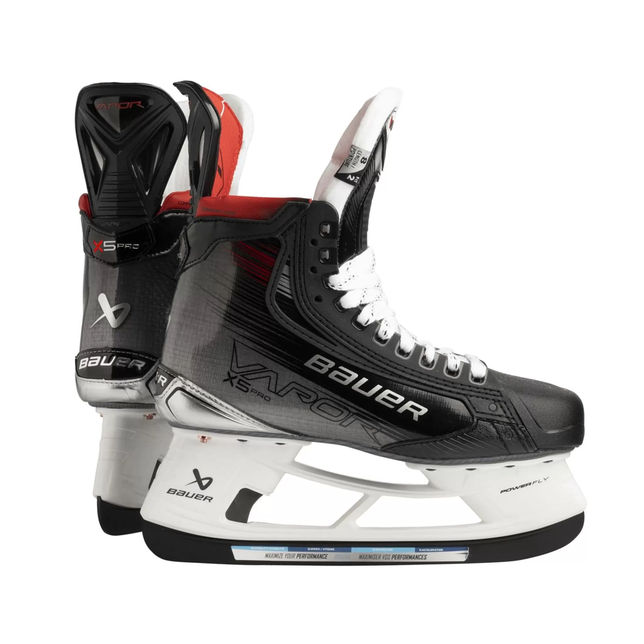 Store bauer S23 Vapor X5 Pro Skate 23/24, Hockeyskoyte, Intermediate