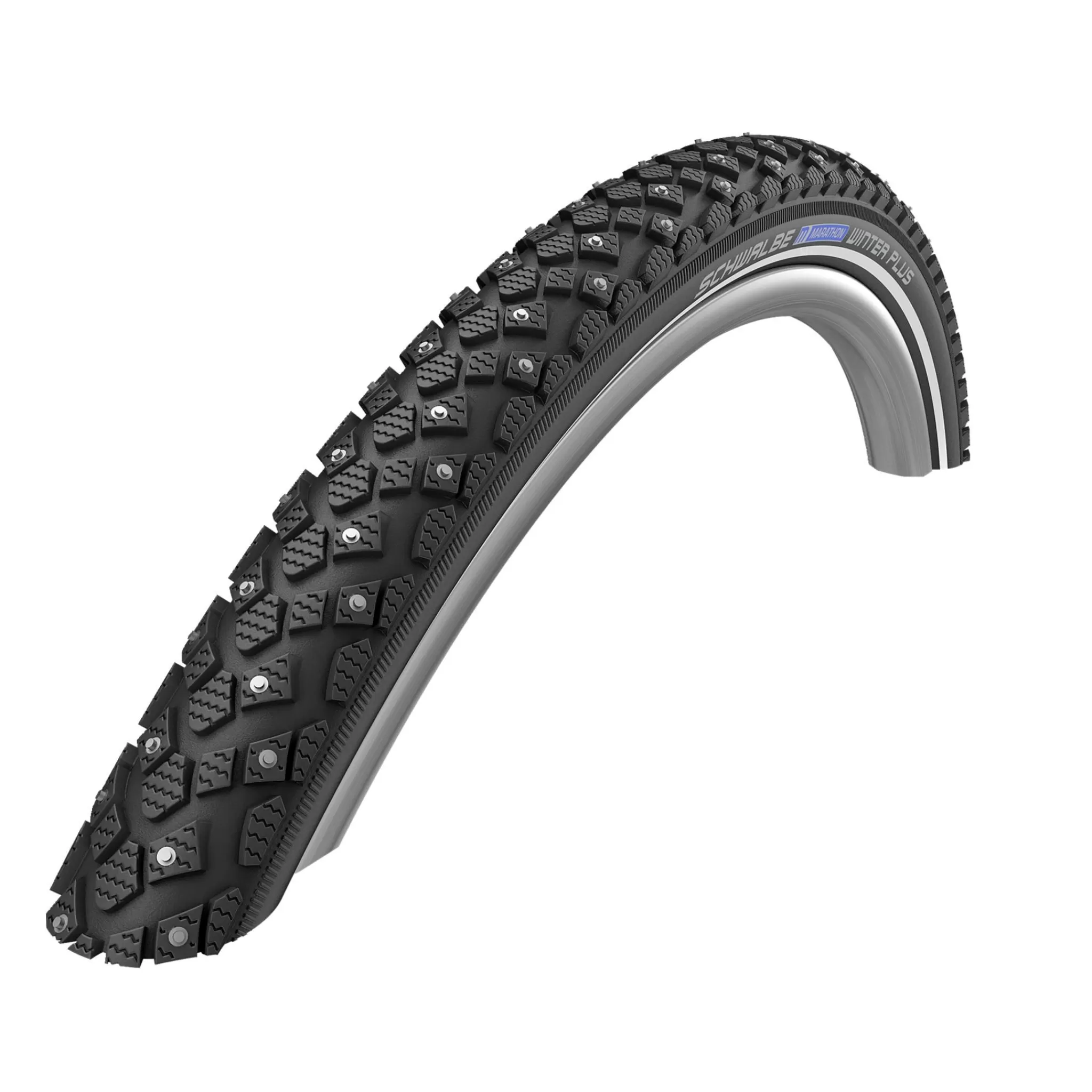 Best schwalbe Studtire Marathon Winter Raceguard Plus 47-507 24 168, Piggdekk Juniorsykkel