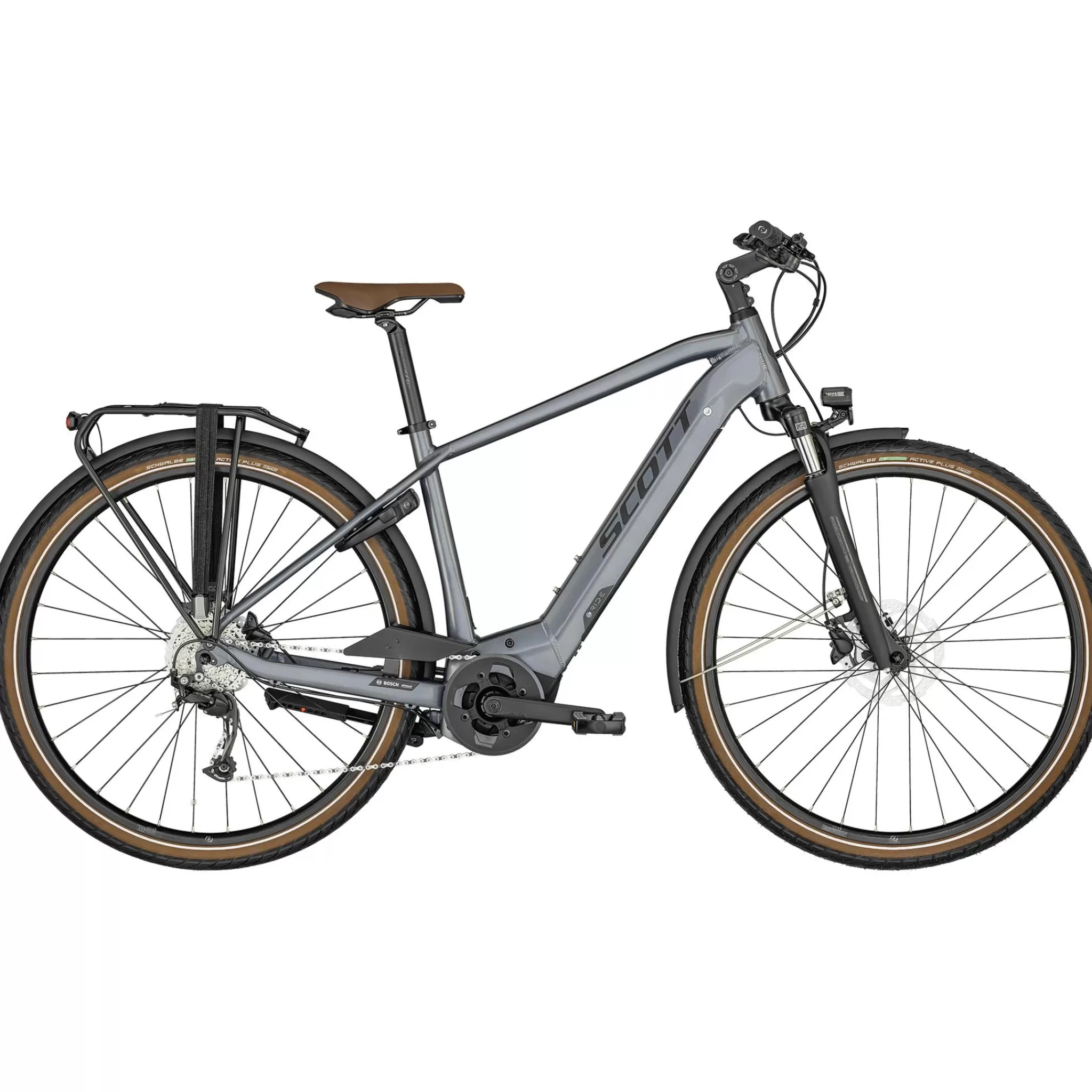 Fashion scott Sub Park Eride Bosch A+ 500Wh Ebike 23, Elsykkel, Hybrid, Herre