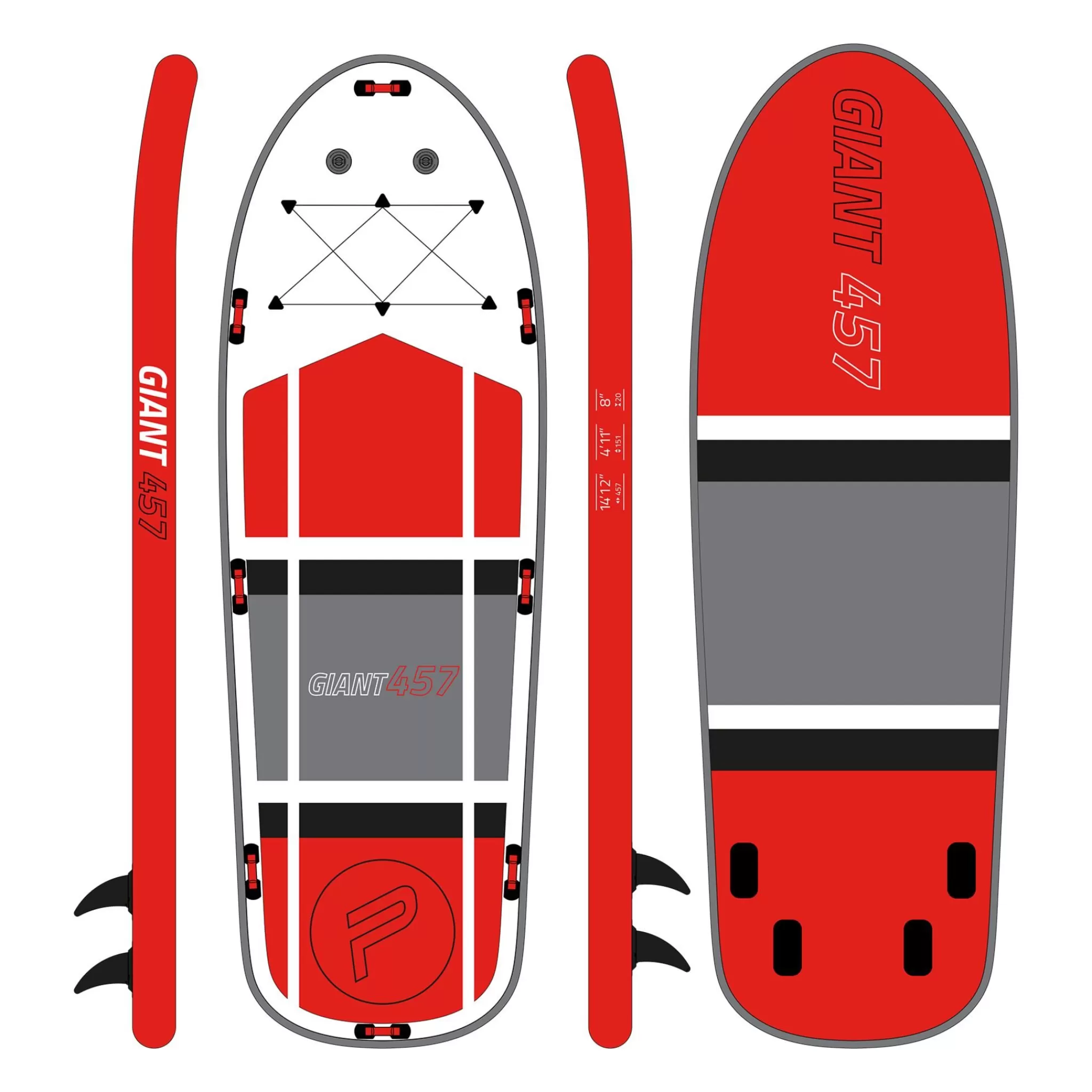 Shop PURE4FUN Sup Giant Complete Package, Padlebrett