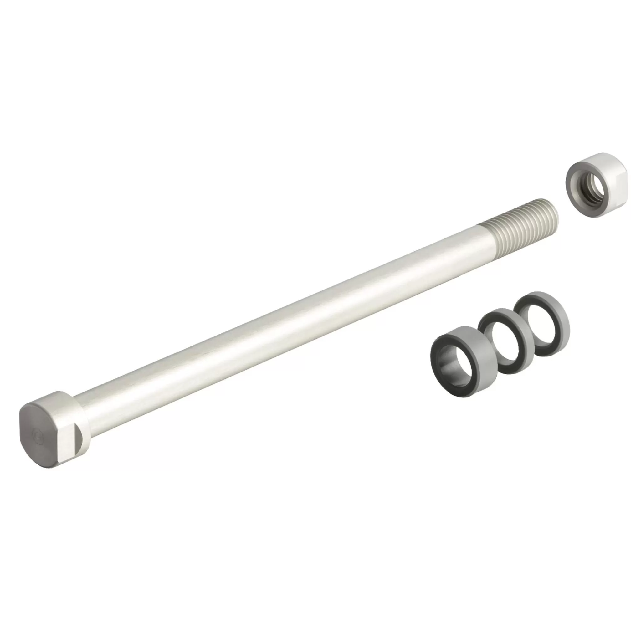 Store tacx , E-Thru Axle Skewer 12 Mm Rear Wheel, Aksel For Sykkelrulle