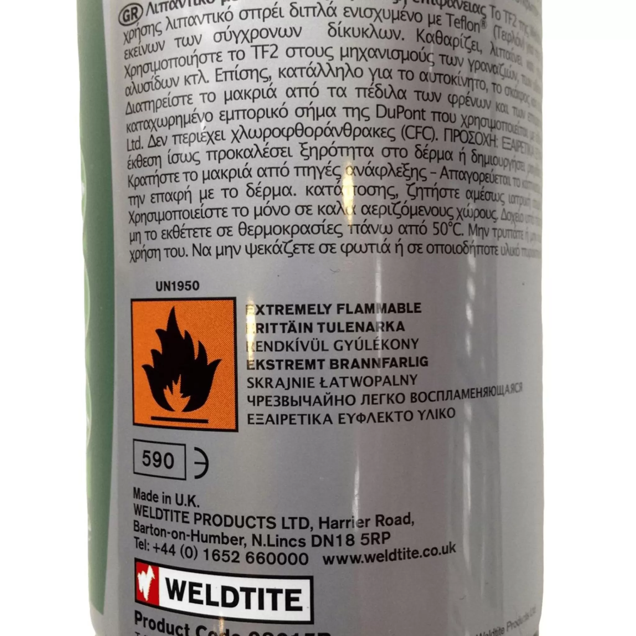 Online weldtite Tf2 Teflonspray 400Ml, Vannavstotende Teflonspray
