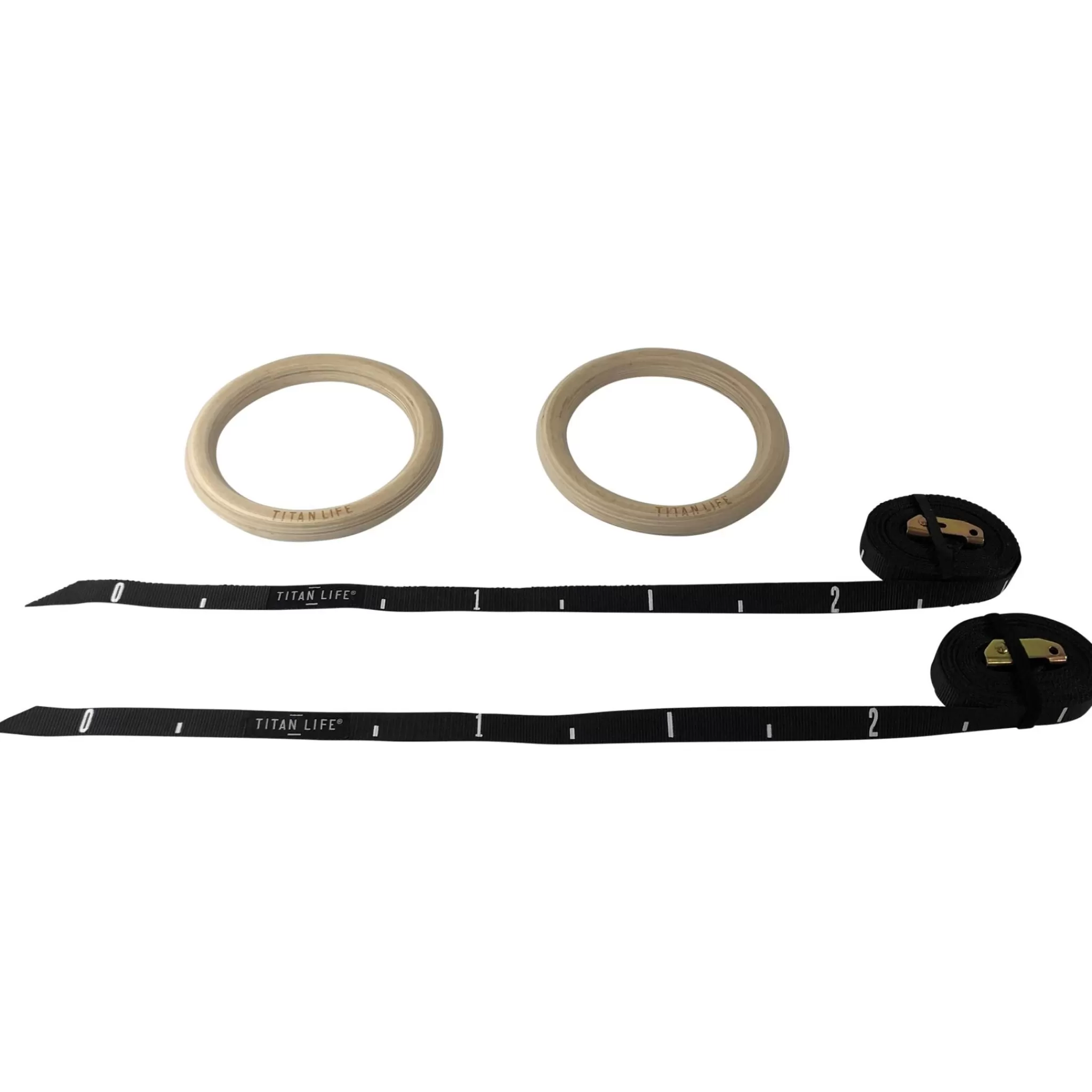 Shop TITAN LIFE - Wooden Gymrings, Gymringer