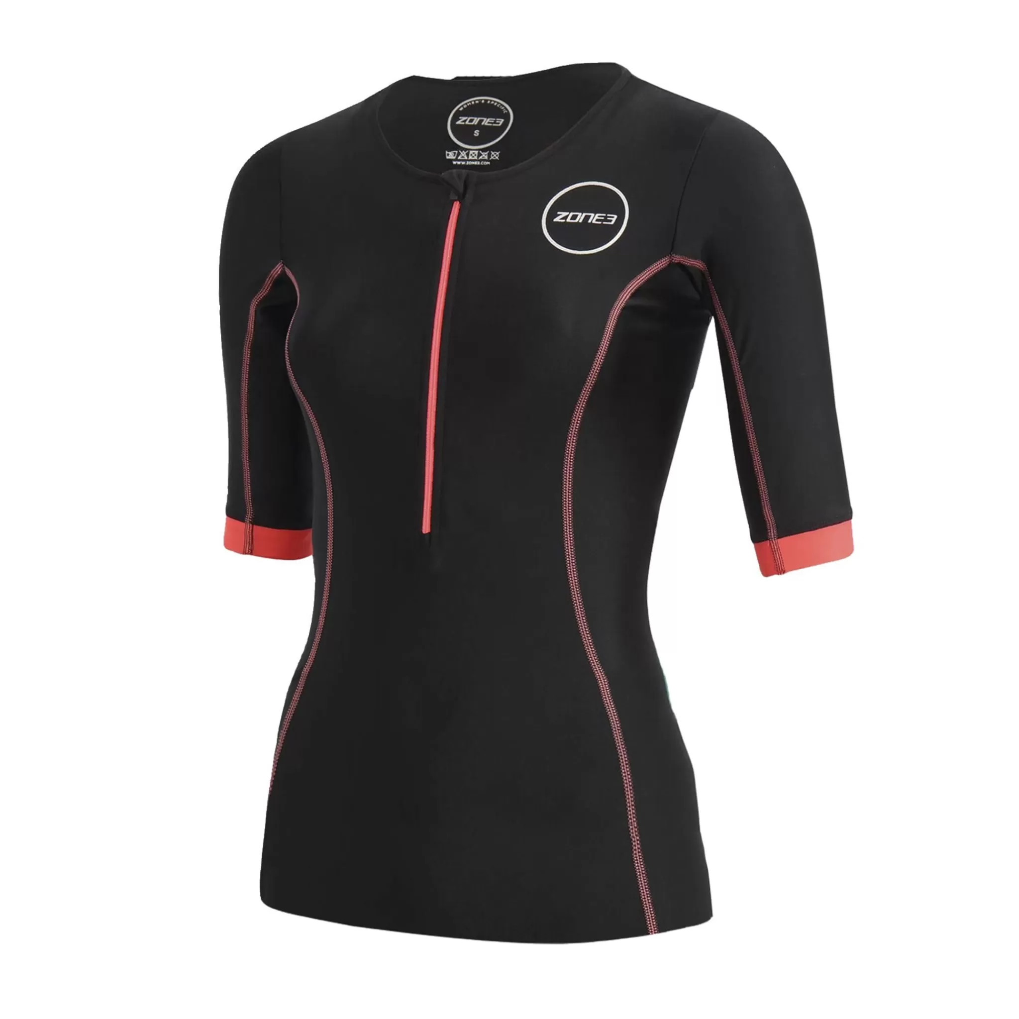 Hot Zone3 Tri Top Short Sleeve, Kortermet Triatlontopp Dame