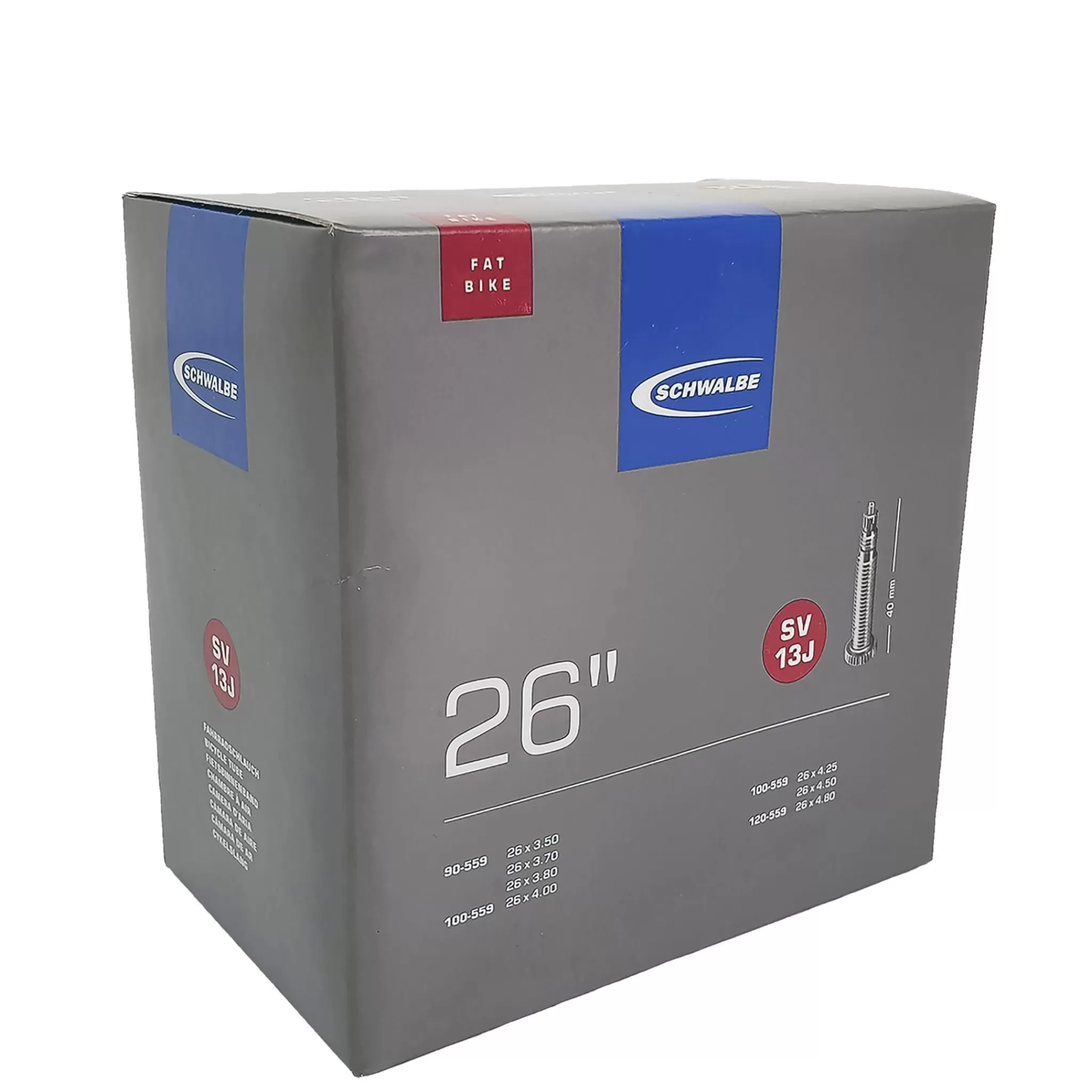 Sale schwalbe Tube Fatbike 26X90-120Mm, Fatbike-Slange